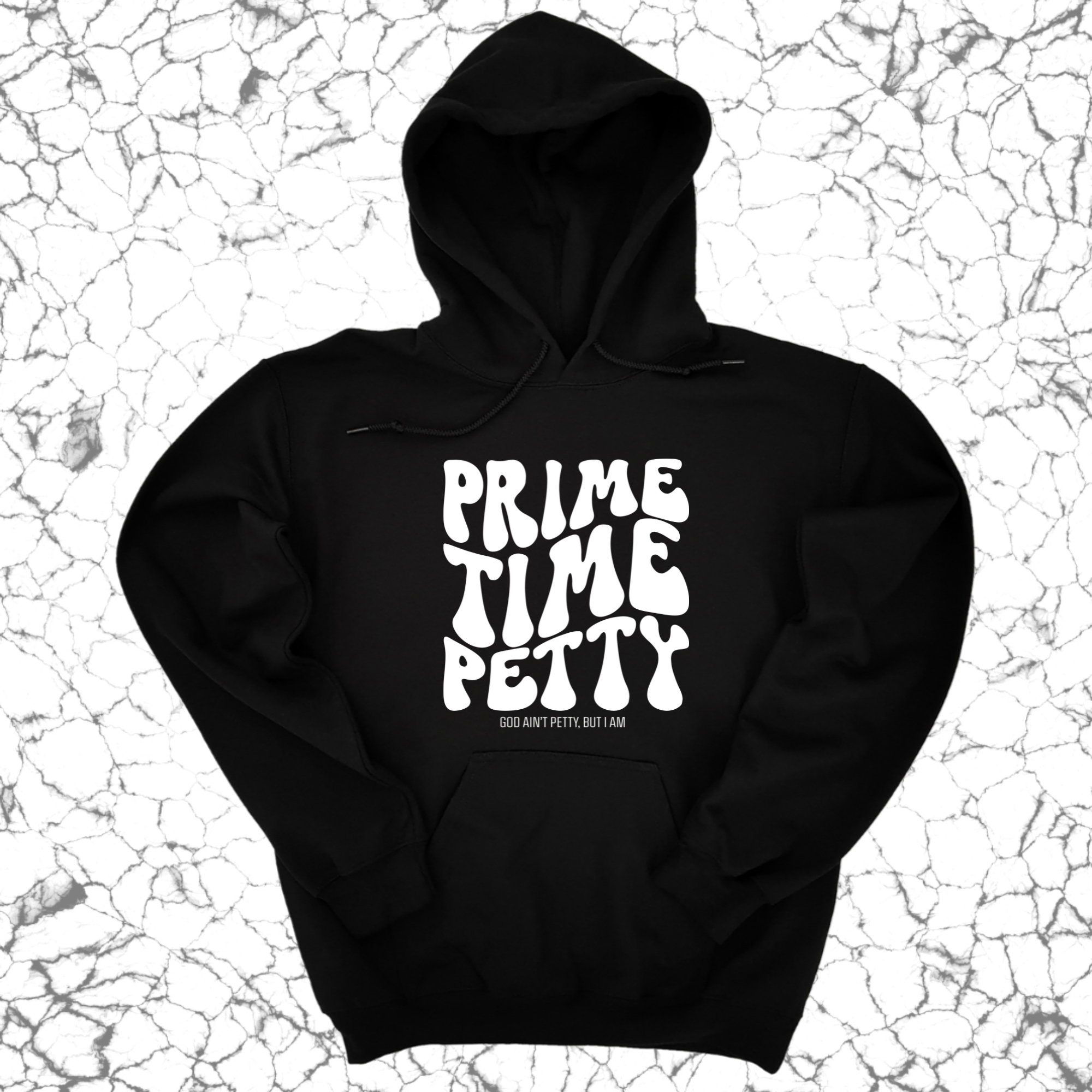 Petty on The Go Black Unisex Hoodie