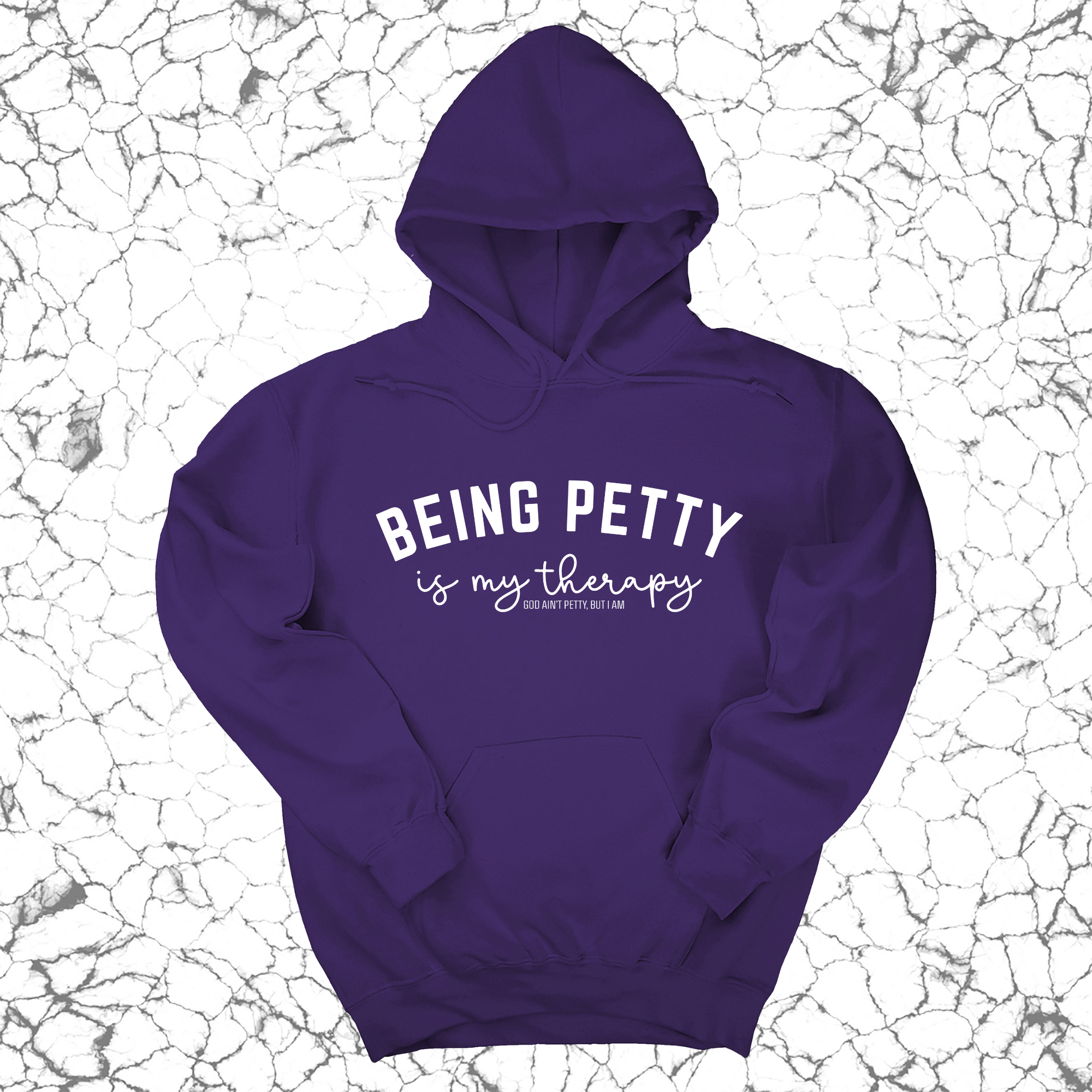 Being Petty is my therapy Unisex Hoodie-Hoodie-The Original God Ain't Petty But I Am