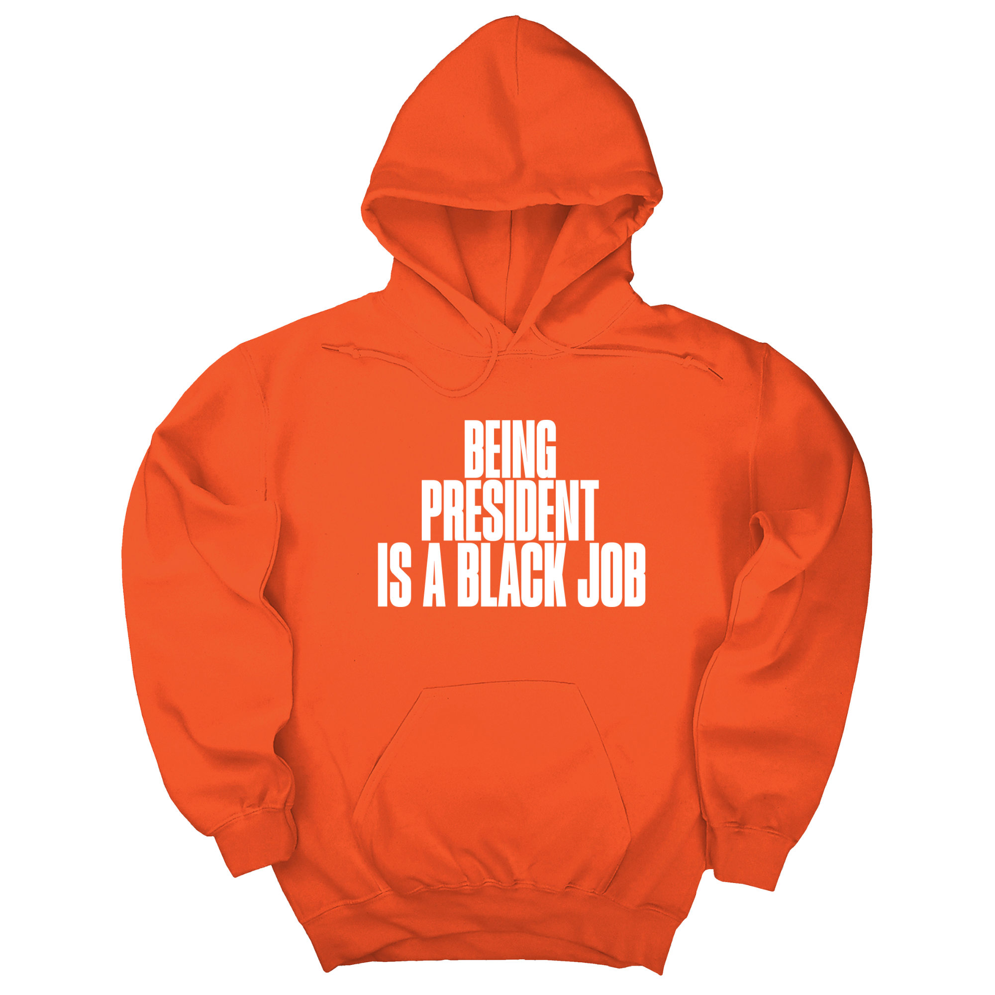 Being President is a Black Job Unisex Hoodie-Hoodie-The Original God Ain't Petty But I Am