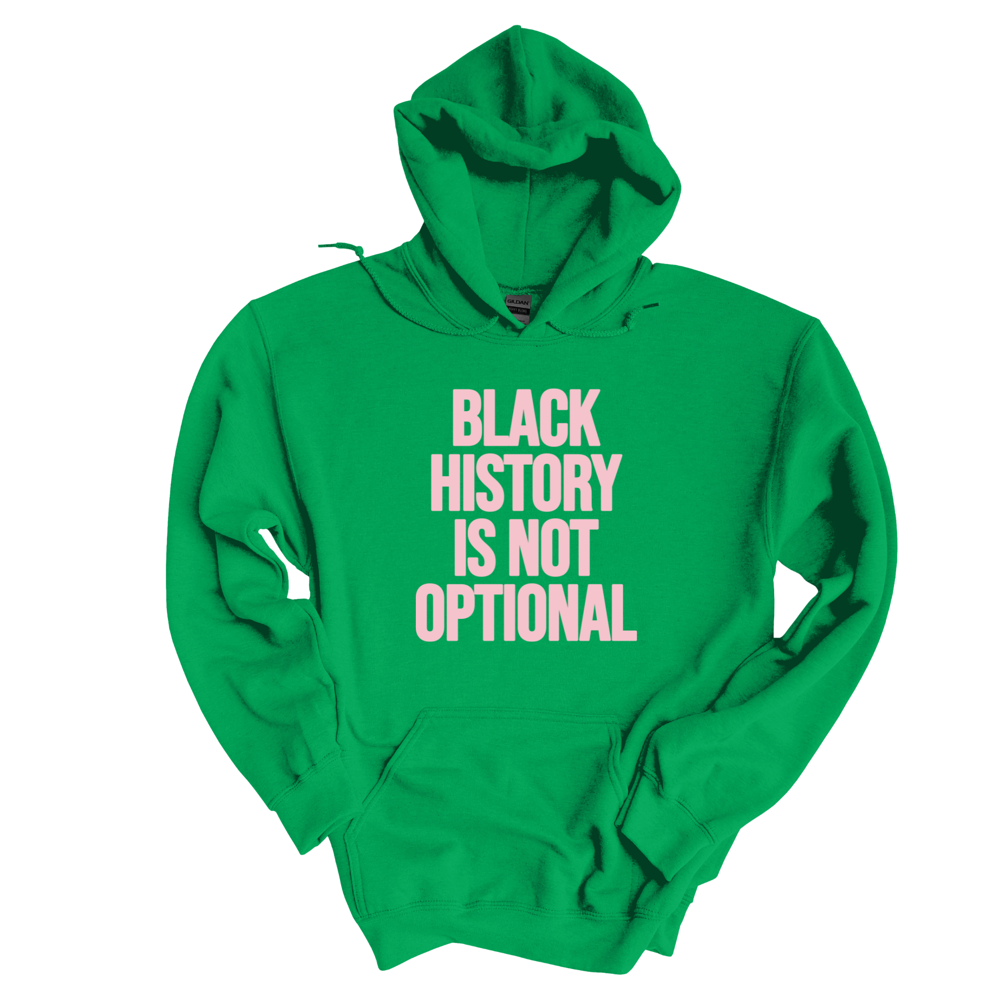 Black History is Not Optional Unisex Hoodie-Hoodie-The Original God Ain't Petty But I Am