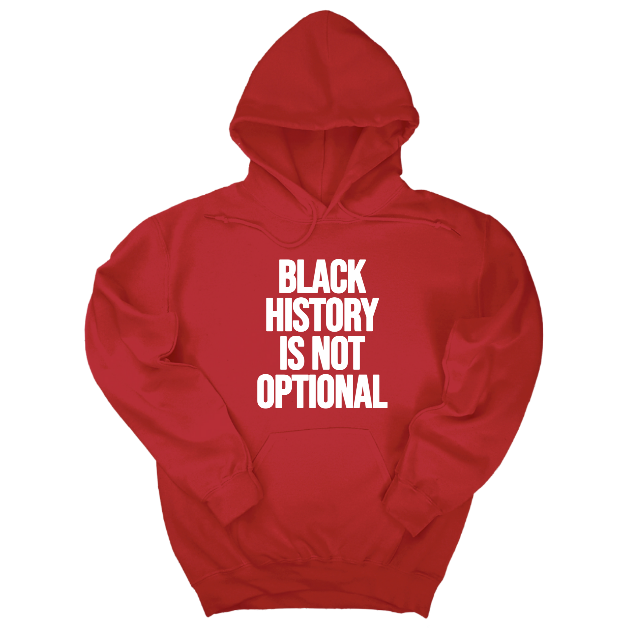 Black History is Not Optional Unisex Hoodie-Hoodie-The Original God Ain't Petty But I Am