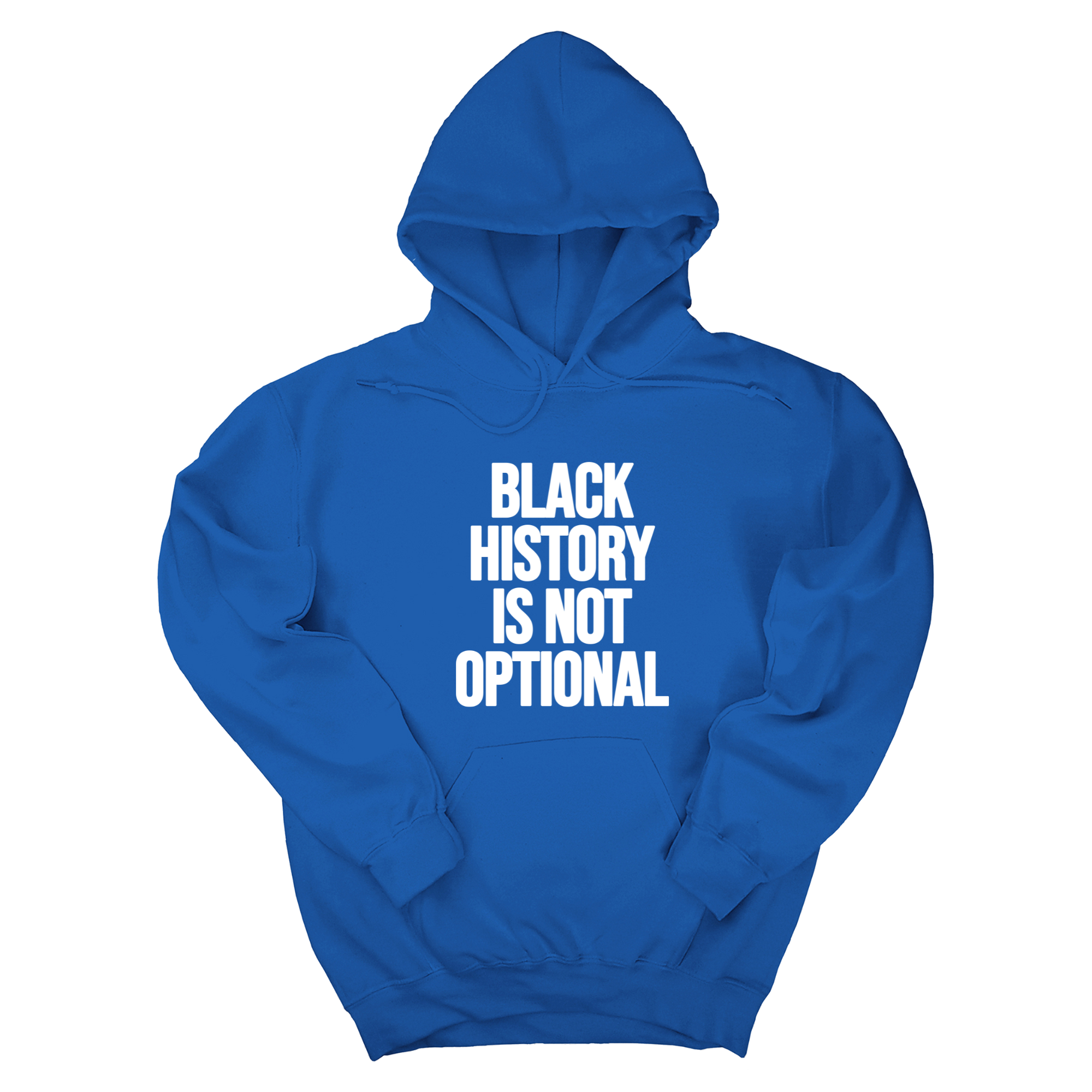 Black History is Not Optional Unisex Hoodie-Hoodie-The Original God Ain't Petty But I Am