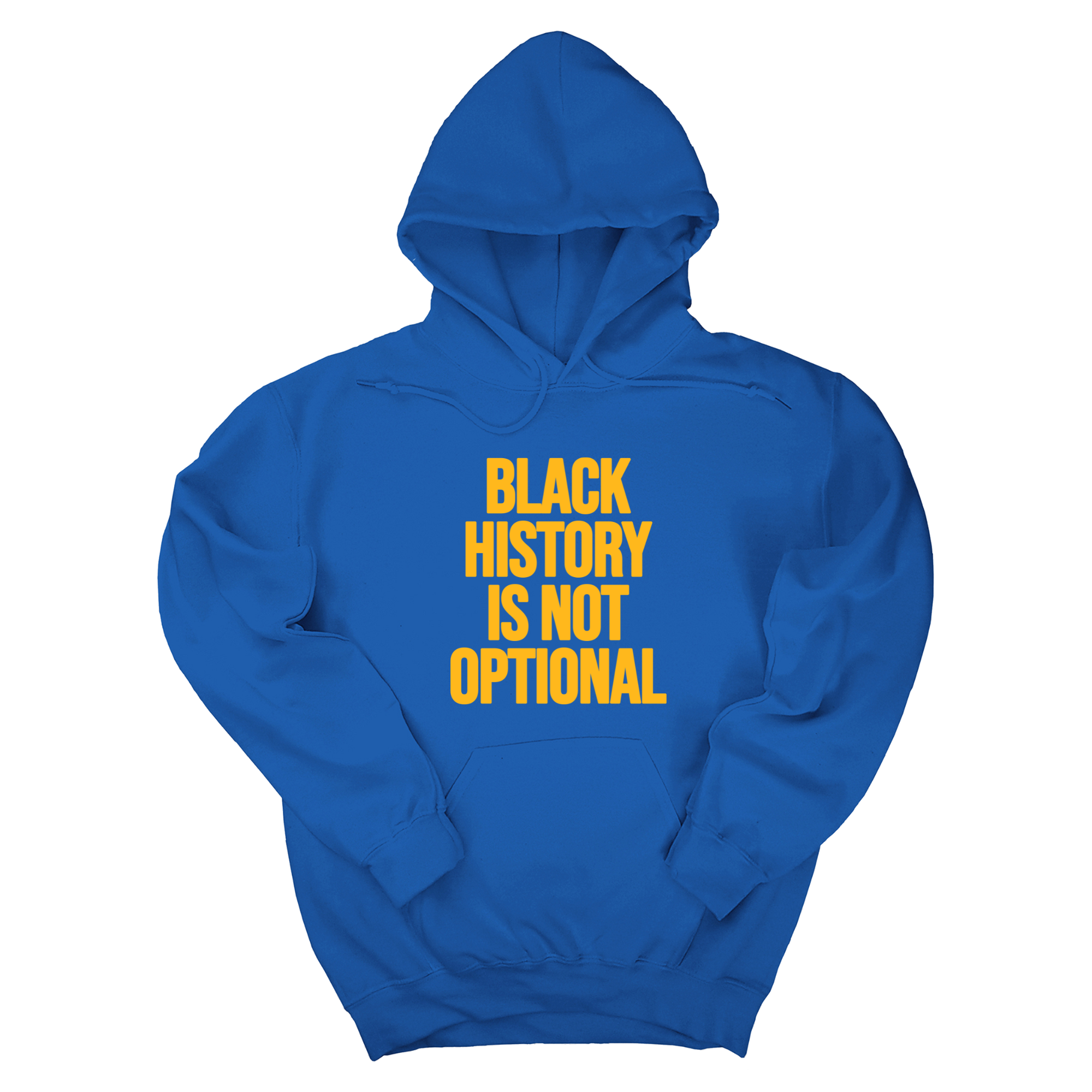 Black History is Not Optional Unisex Hoodie-Hoodie-The Original God Ain't Petty But I Am