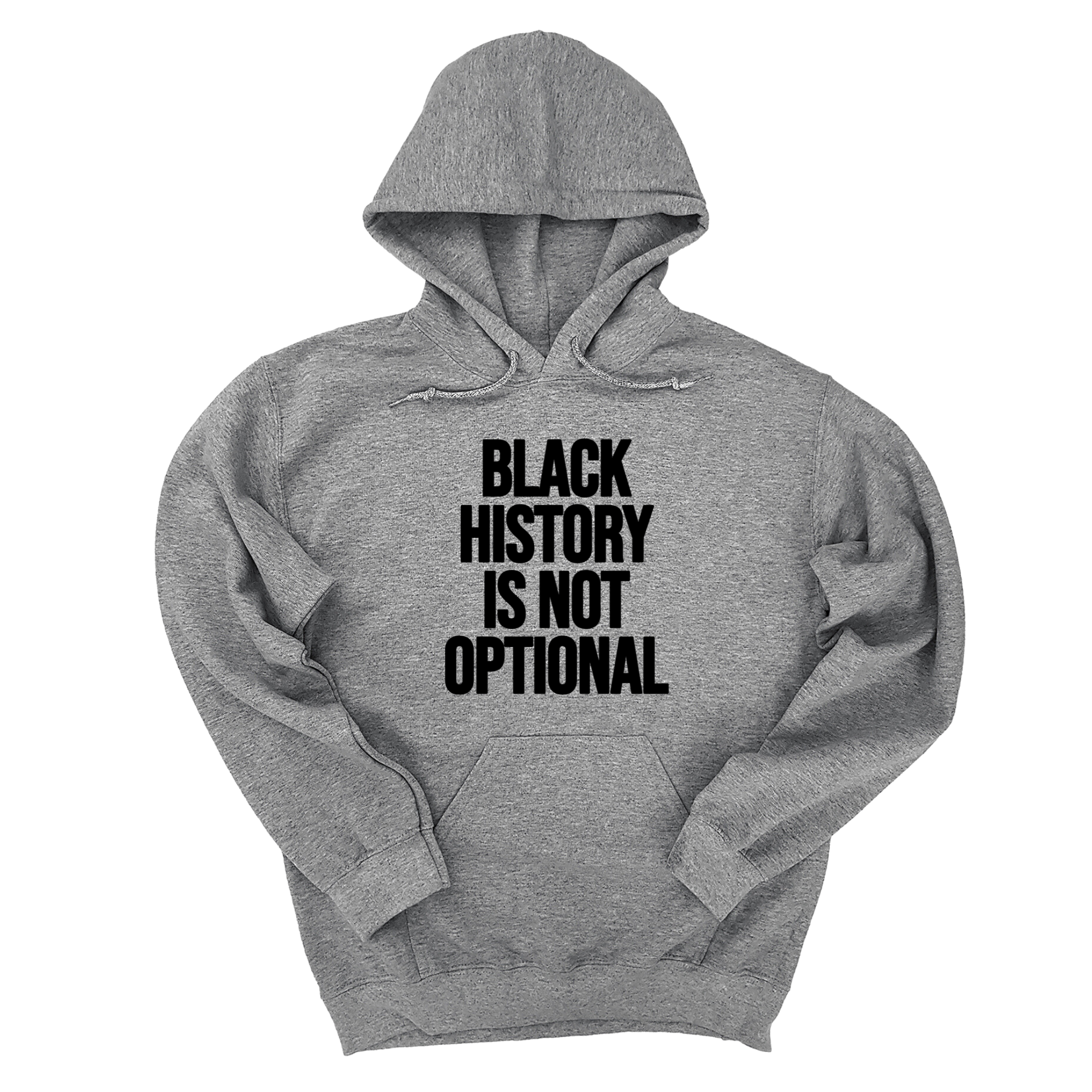 Black History is Not Optional Unisex Hoodie-Hoodie-The Original God Ain't Petty But I Am