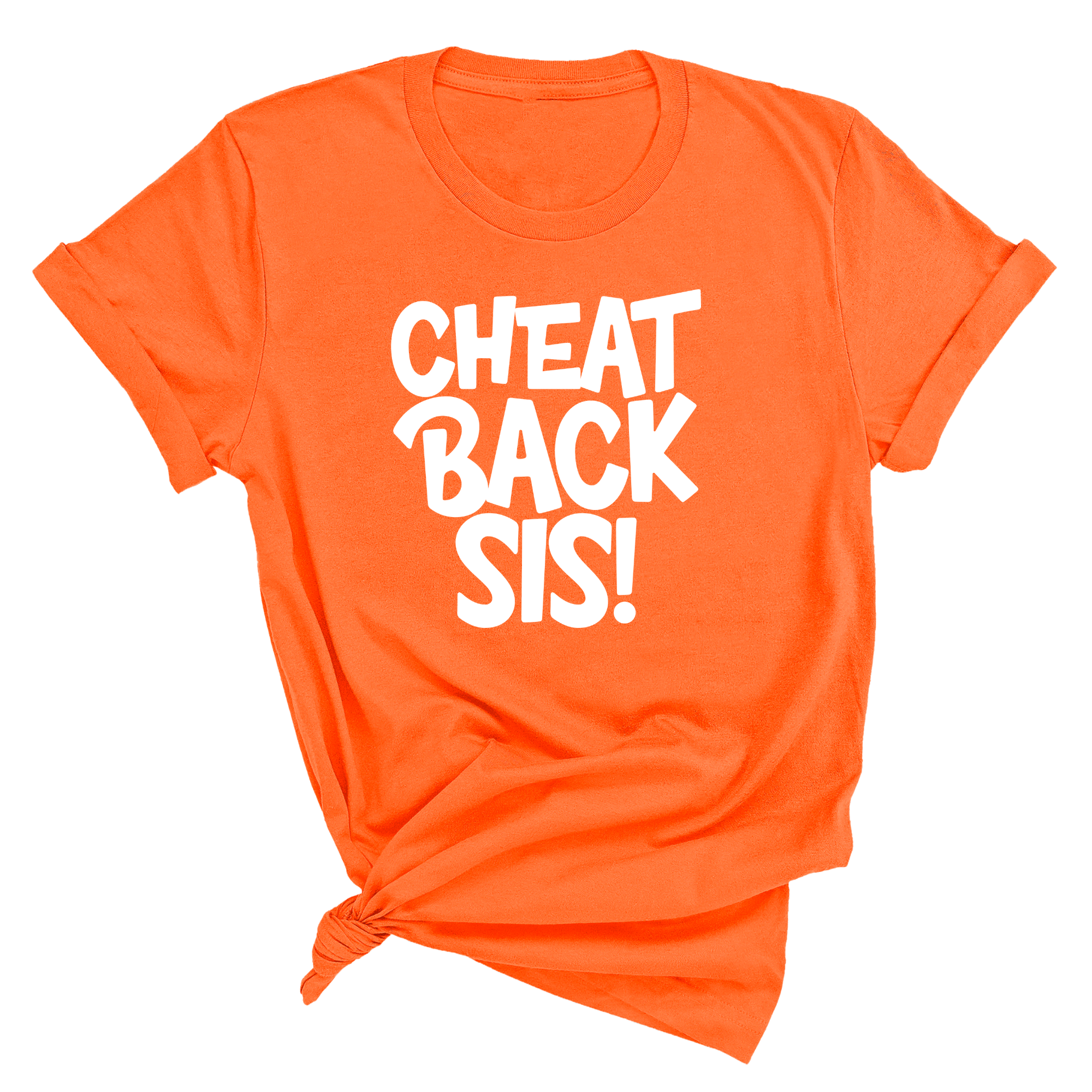 Cheat Back Sis Unisex Tee-T-Shirt-The Original God Ain't Petty But I Am