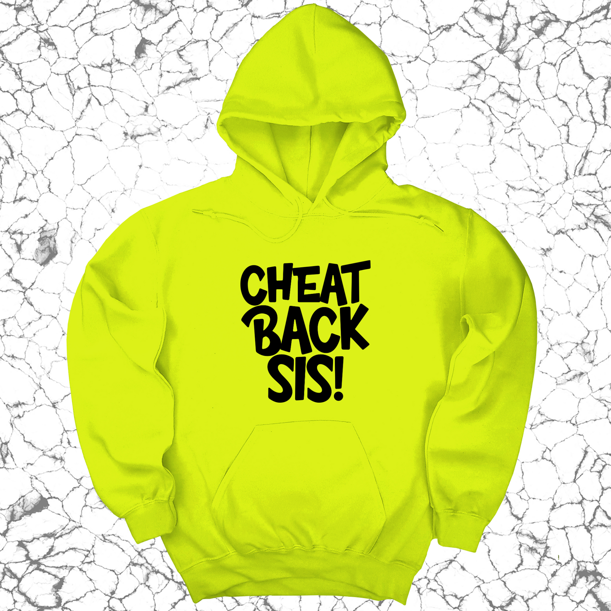 Cheat back Sis Unisex Hoodie-Hoodie-The Original God Ain't Petty But I Am