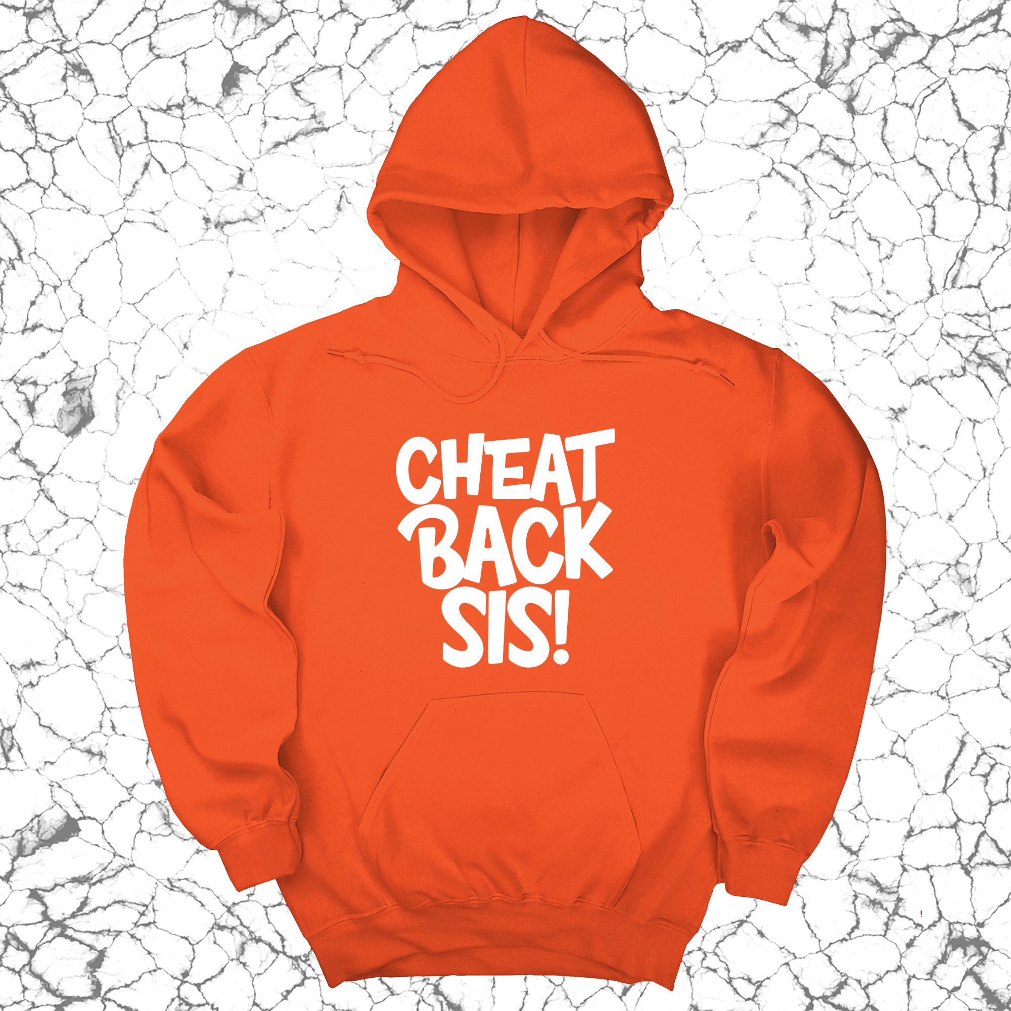 Cheat back Sis Unisex Hoodie-Hoodie-The Original God Ain't Petty But I Am