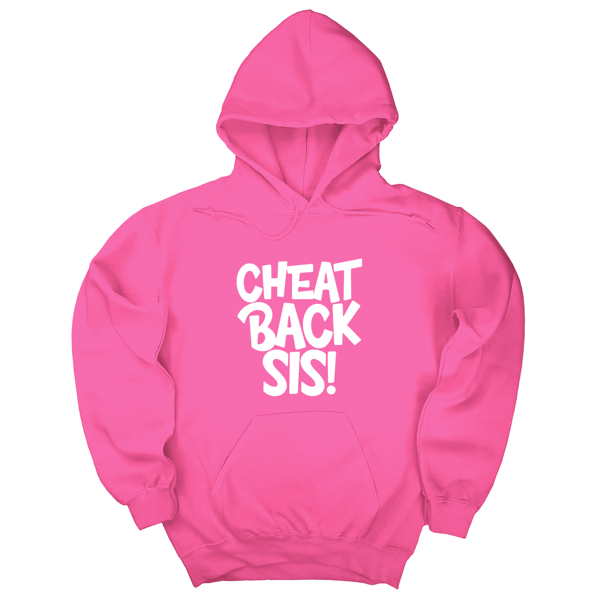 Cheat back Sis Unisex Hoodie-Hoodie-The Original God Ain't Petty But I Am