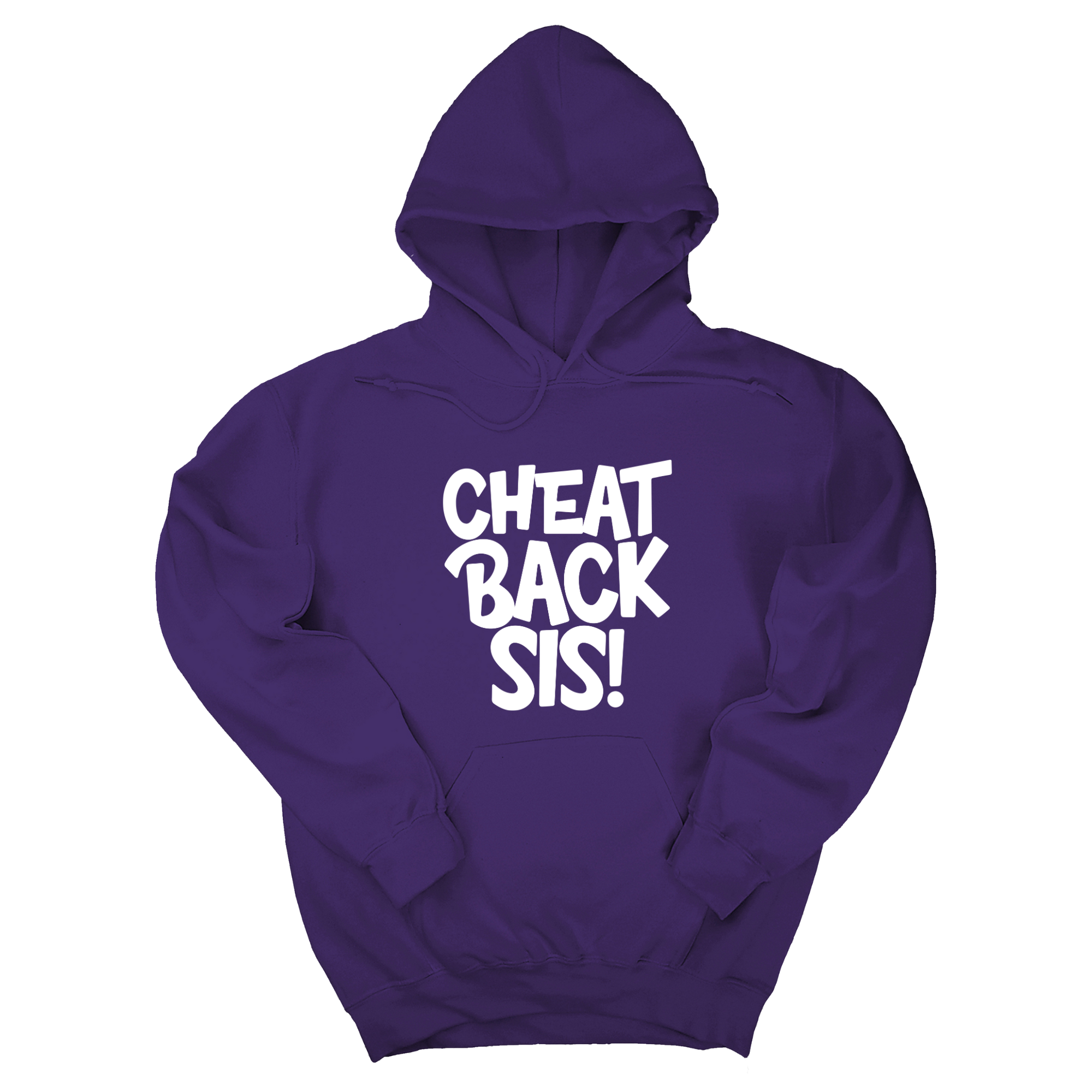 Cheat back Sis Unisex Hoodie-Hoodie-The Original God Ain't Petty But I Am