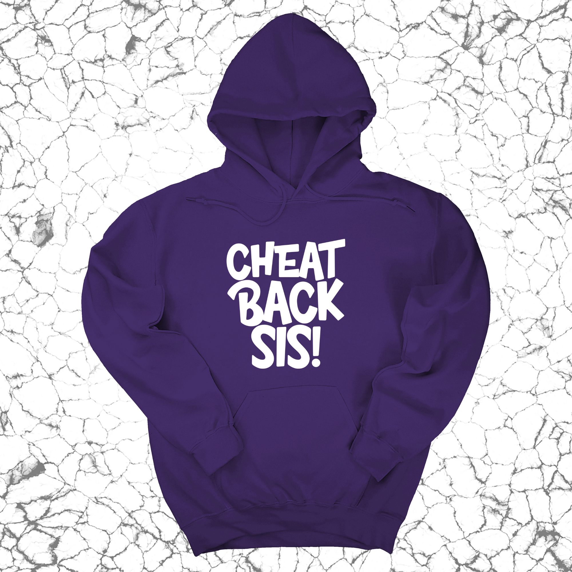 Cheat back Sis Unisex Hoodie-Hoodie-The Original God Ain't Petty But I Am