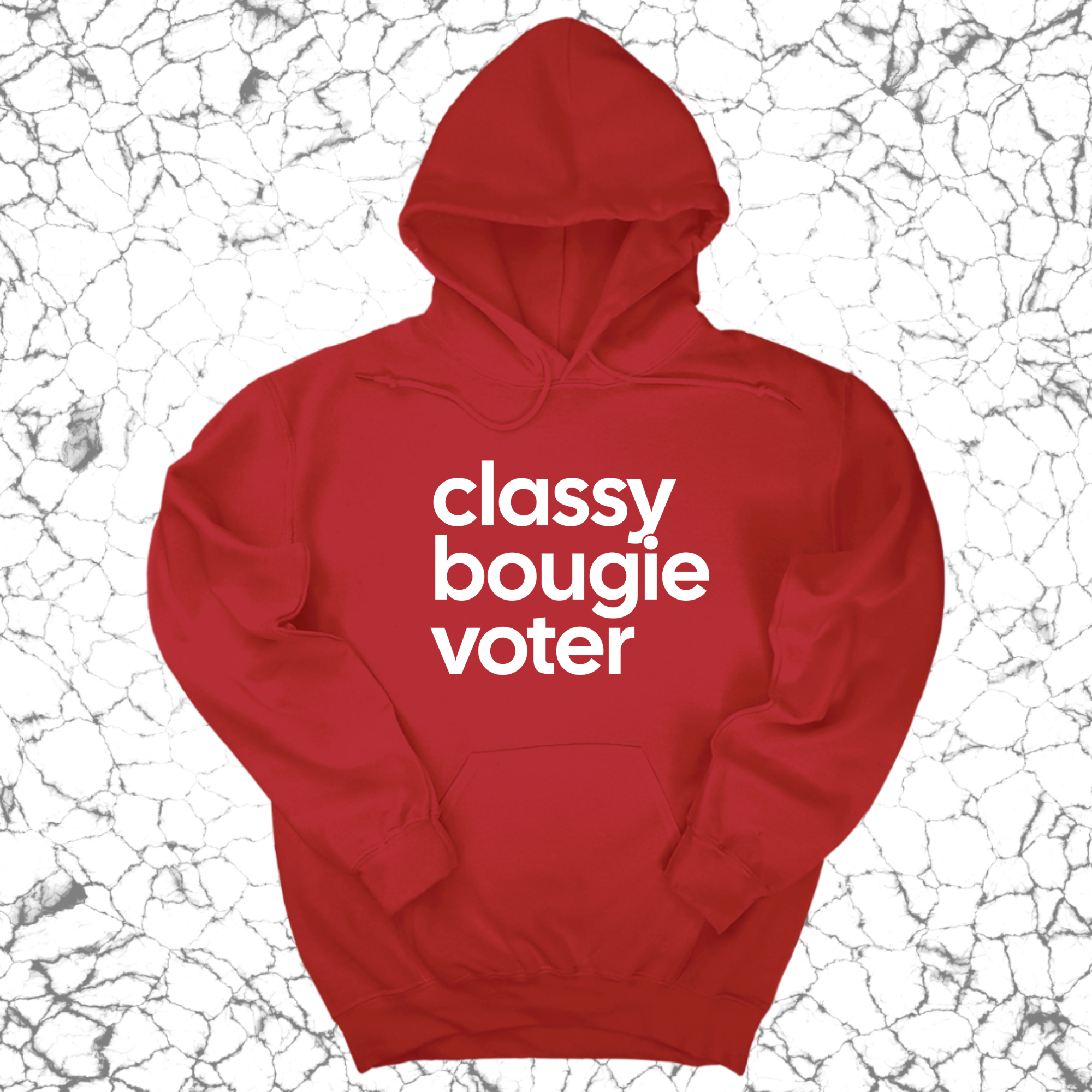 Classy Bougie Voter Unisex Hoodie-Hoodie-The Original God Ain't Petty But I Am