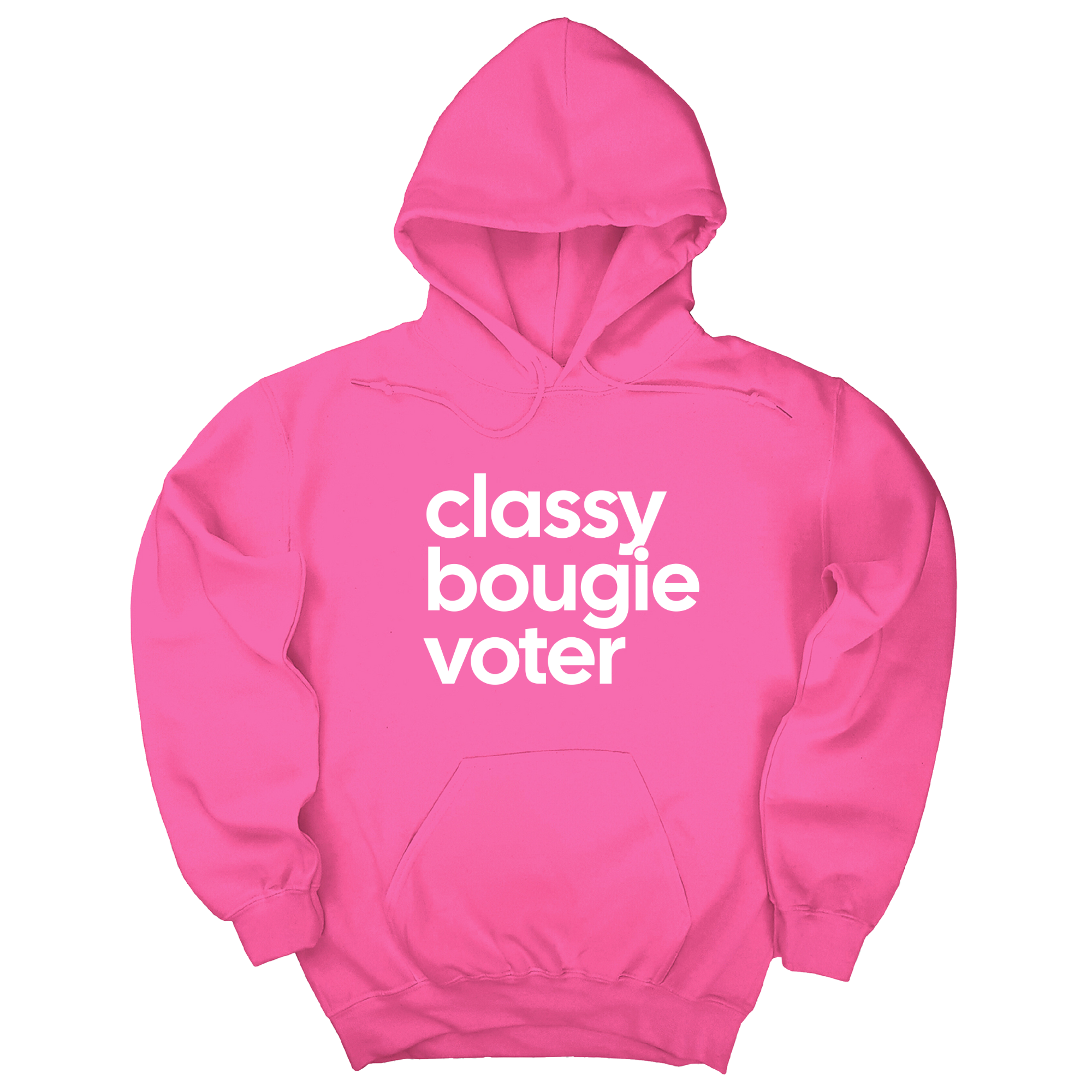 Classy Bougie Voter Unisex Hoodie-Hoodie-The Original God Ain't Petty But I Am