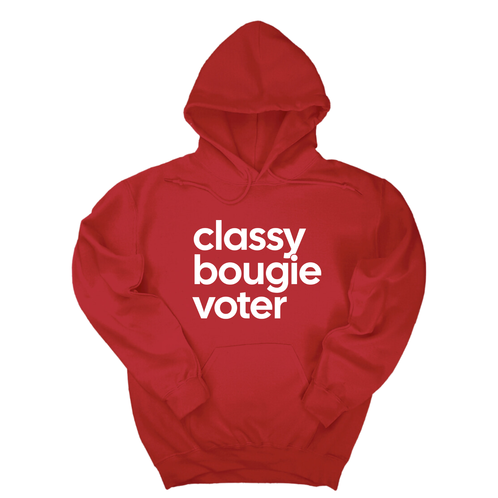 Classy Bougie Voter Unisex Hoodie-Hoodie-The Original God Ain't Petty But I Am