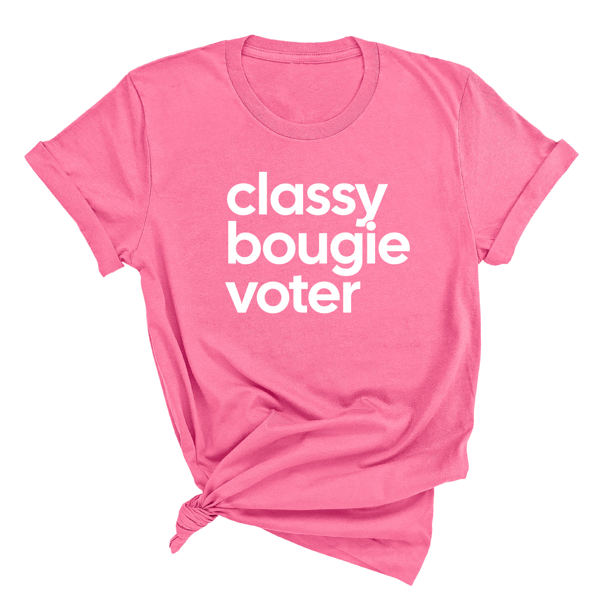 Classy Bougie Voter Unisex Tee-T-Shirt-The Original God Ain't Petty But I Am