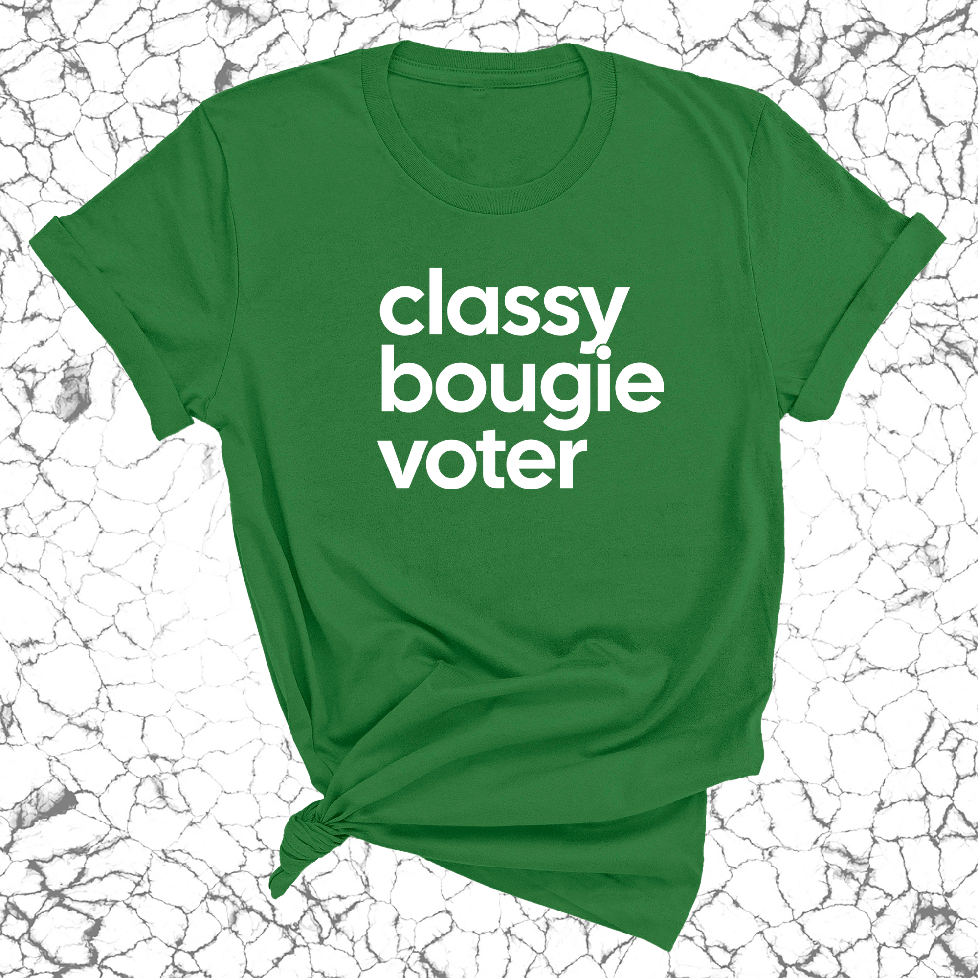 Classy Bougie Voter Unisex Tee-T-Shirt-The Original God Ain't Petty But I Am