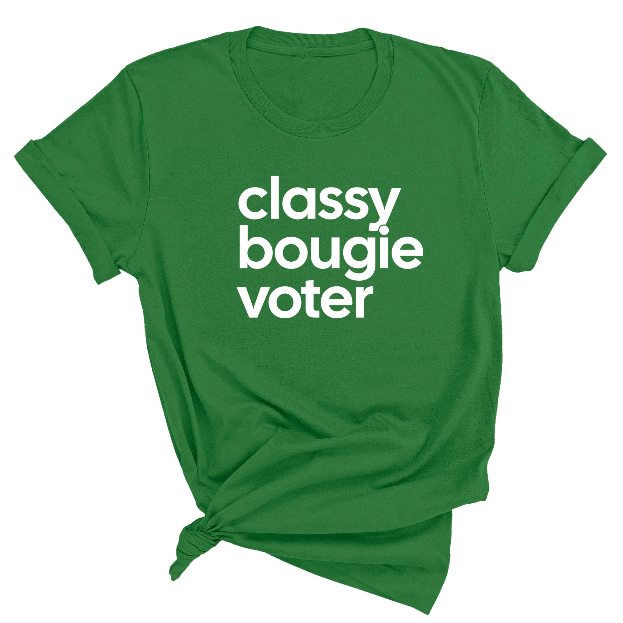 Classy Bougie Voter Unisex Tee-T-Shirt-The Original God Ain't Petty But I Am