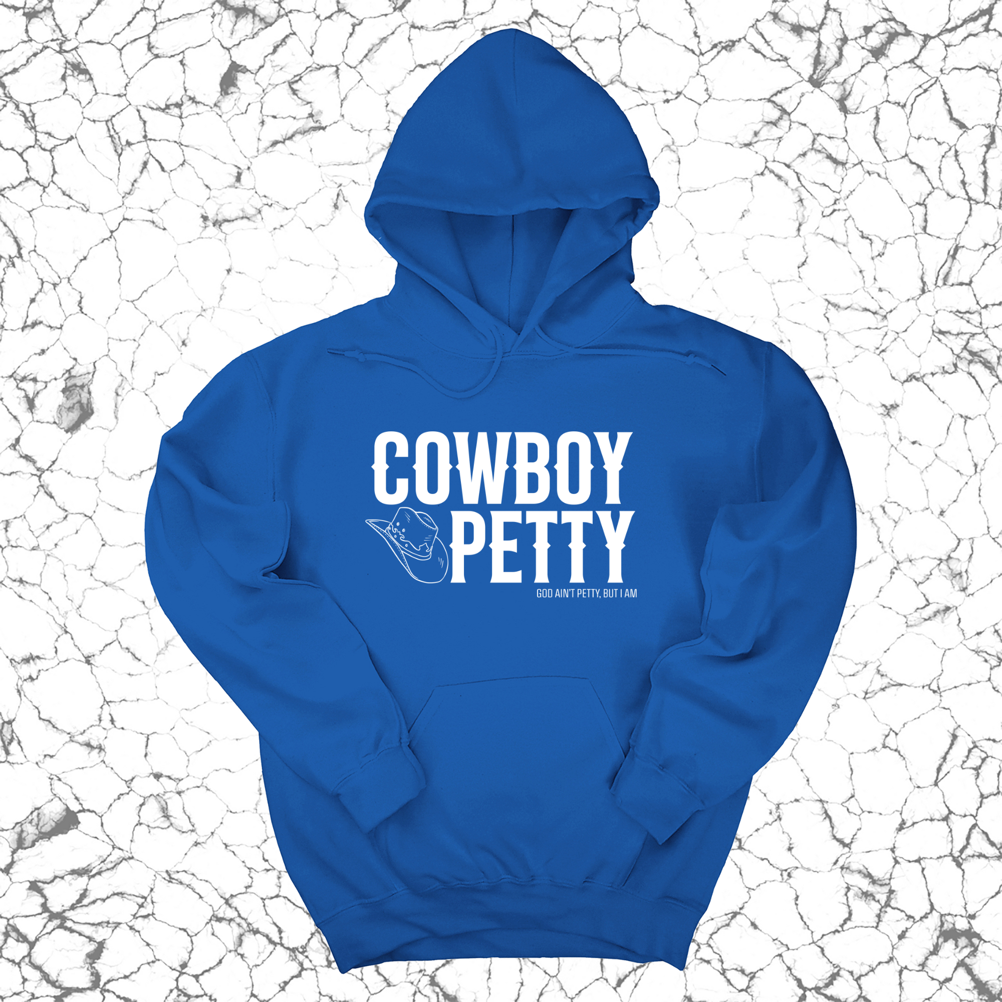 Cowbow Petty Unisex Hoodie-Hoodie-The Original God Ain't Petty But I Am