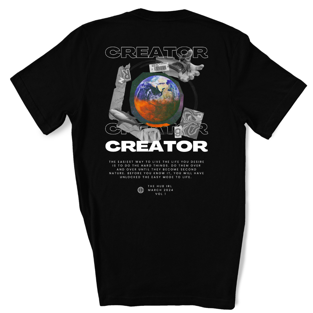 Creator Tee (CUSTOMS)-T-Shirt-The Original God Ain't Petty But I Am