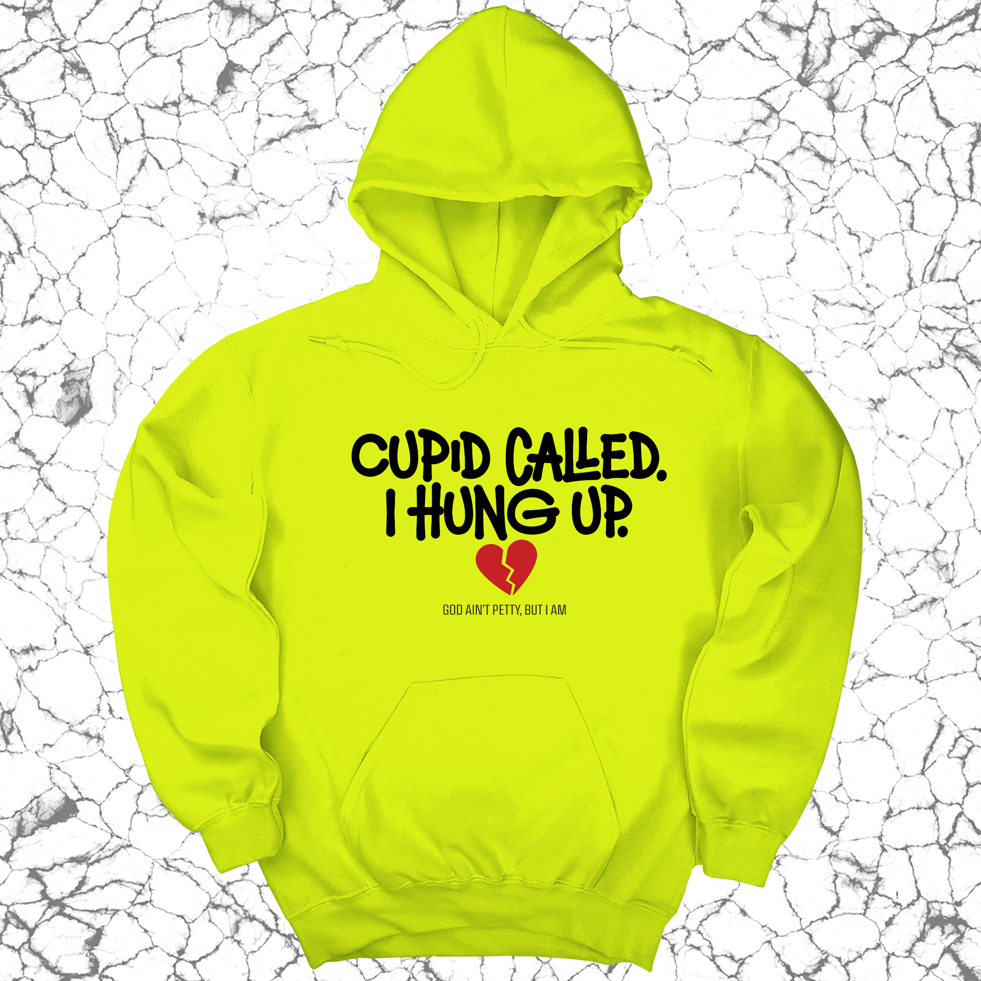 Cupid Called I hung up Unisex Hoodie-Hoodie-The Original God Ain't Petty But I Am