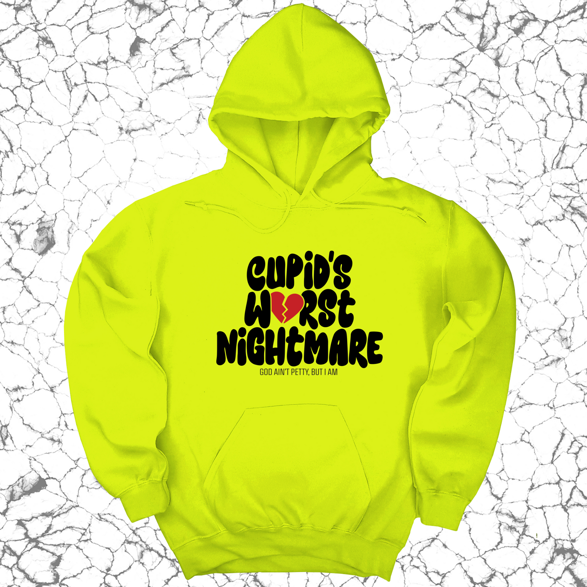 Cupid's Worst Nightmare Unisex Hoodie-Hoodie-The Original God Ain't Petty But I Am