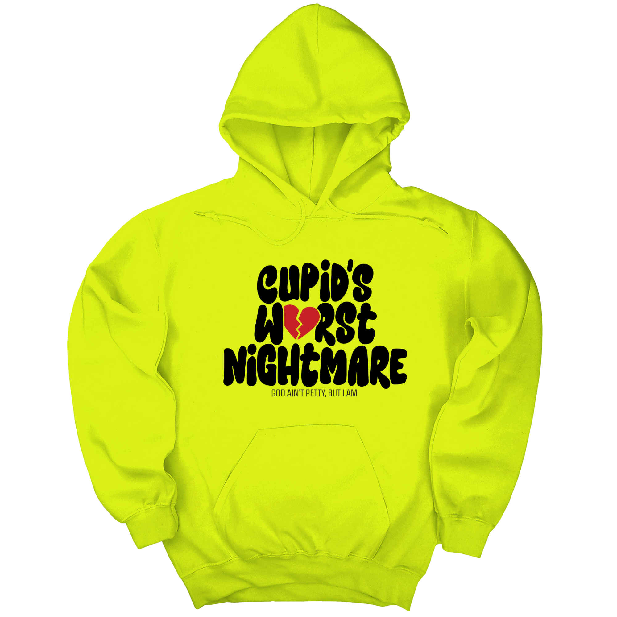 Cupid's Worst Nightmare Unisex Hoodie-Hoodie-The Original God Ain't Petty But I Am