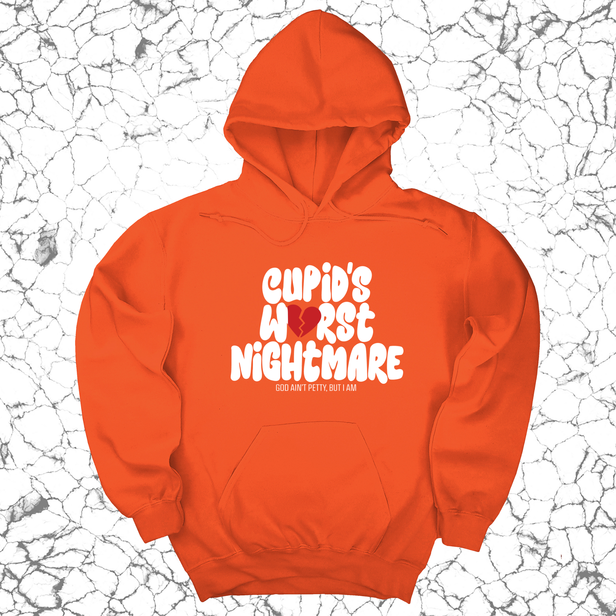 Cupid's Worst Nightmare Unisex Hoodie-Hoodie-The Original God Ain't Petty But I Am