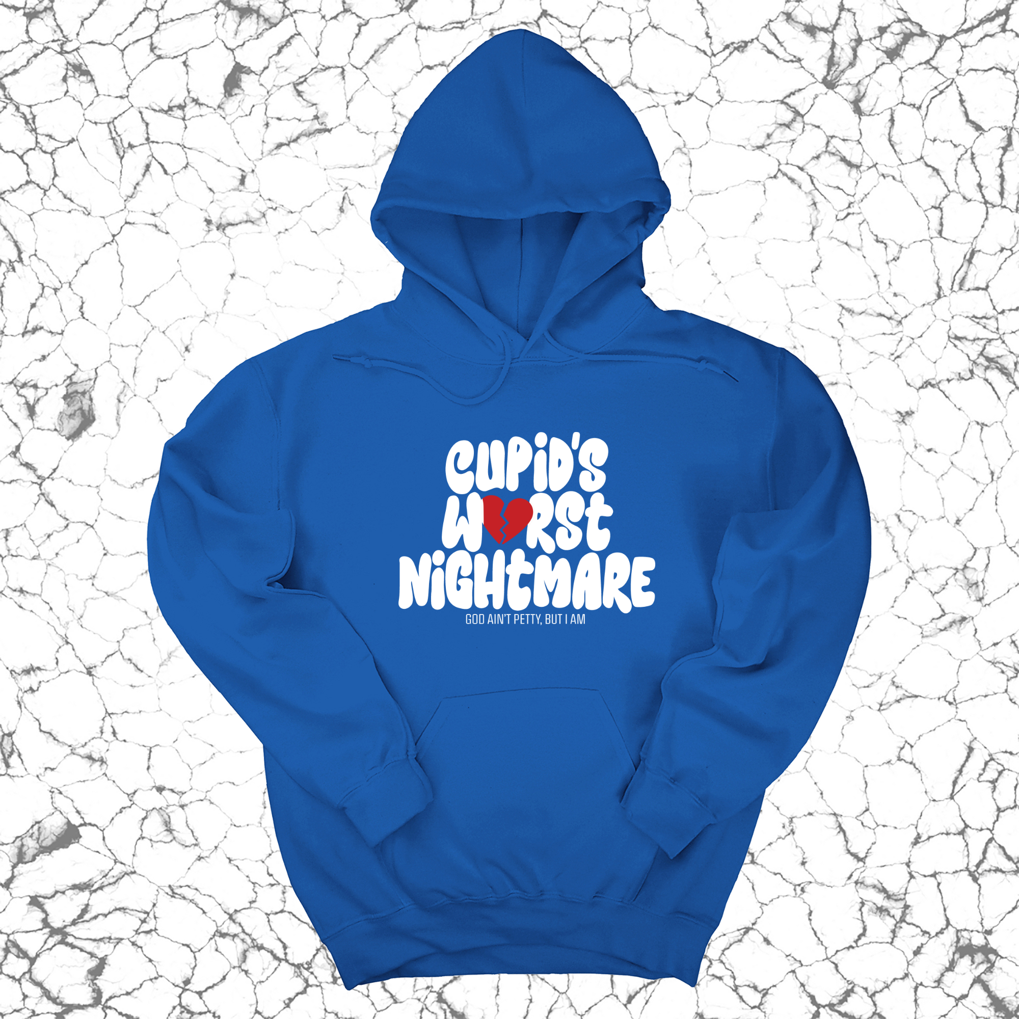 Cupid's Worst Nightmare Unisex Hoodie-Hoodie-The Original God Ain't Petty But I Am