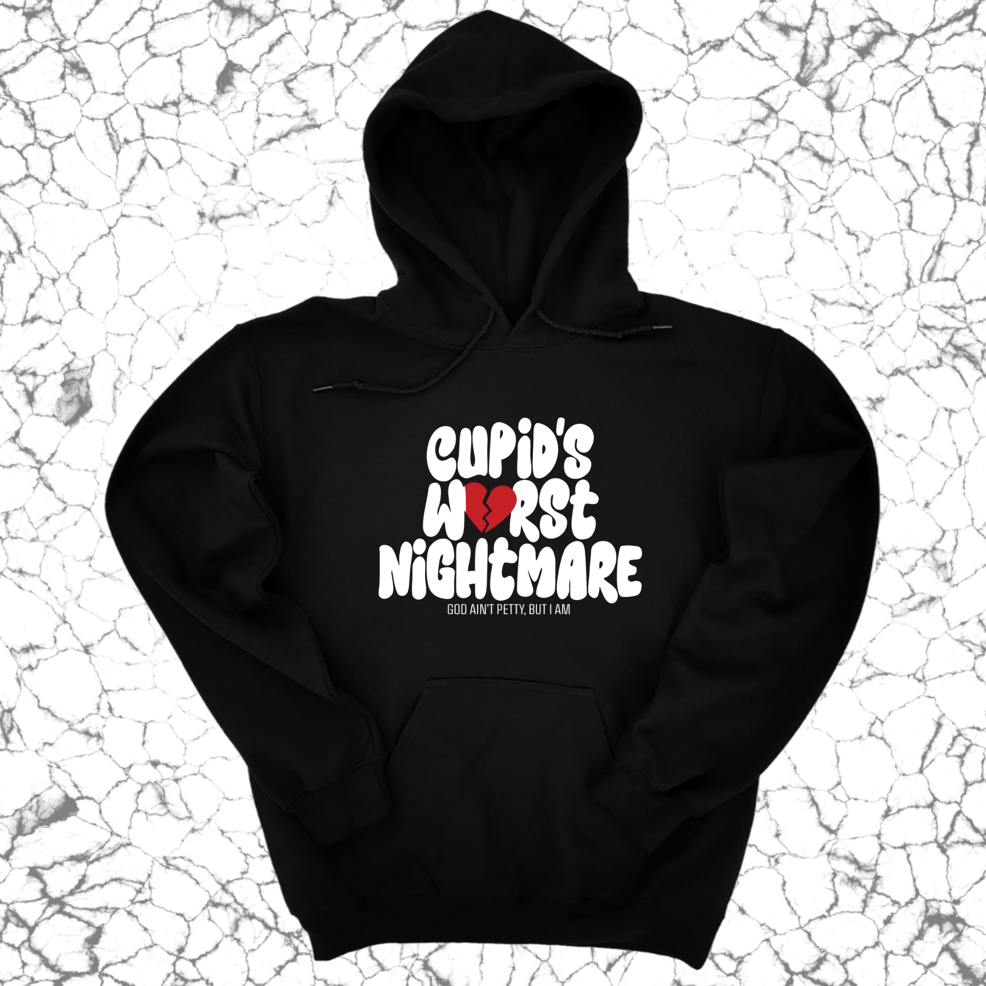 Cupid's Worst Nightmare Unisex Hoodie-Hoodie-The Original God Ain't Petty But I Am