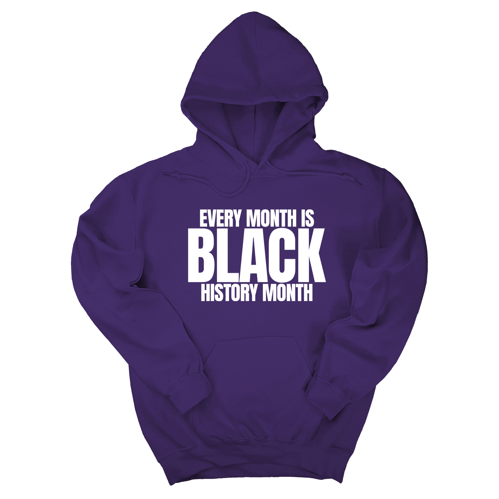 Every Month is Black History Unisex Hoodie-Hoodie-The Original God Ain't Petty But I Am