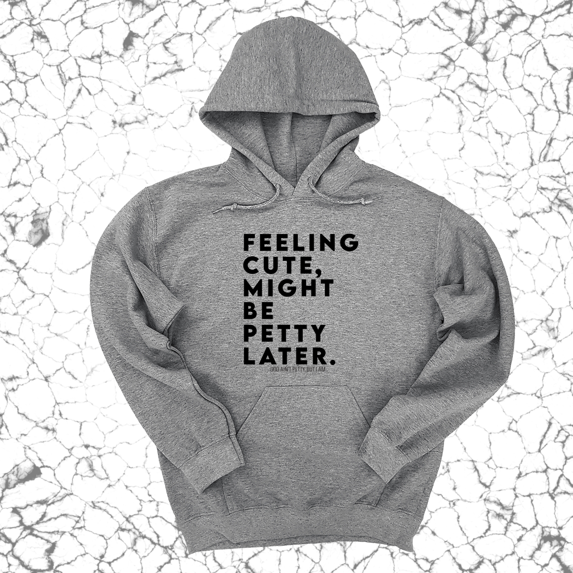 Feeling cute, might be petty later Unisex Hoodie-Hoodie-The Original God Ain't Petty But I Am