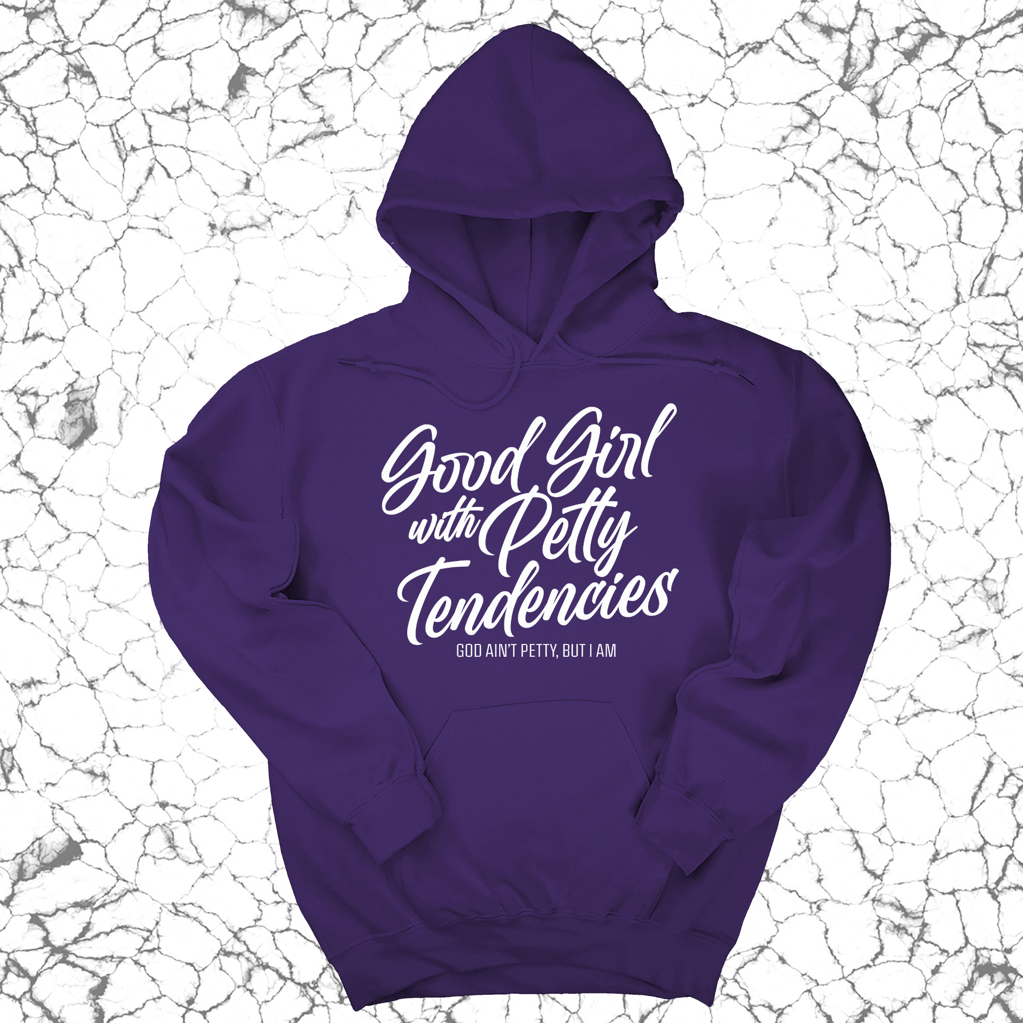 Good Girl with Petty Tendencies Unisex Hoodie-Hoodie-The Original God Ain't Petty But I Am