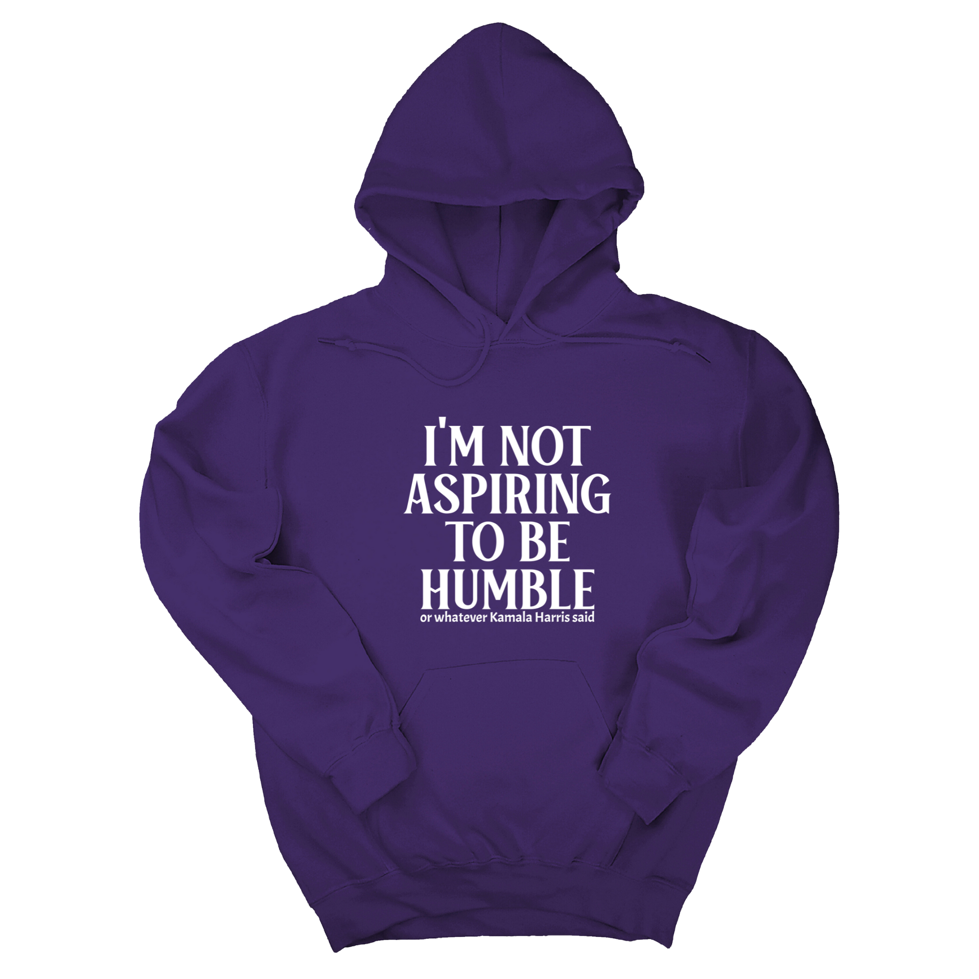 I'm Not Aspiring to Be Humble Unisex Hoodie-Hoodie-The Original God Ain't Petty But I Am