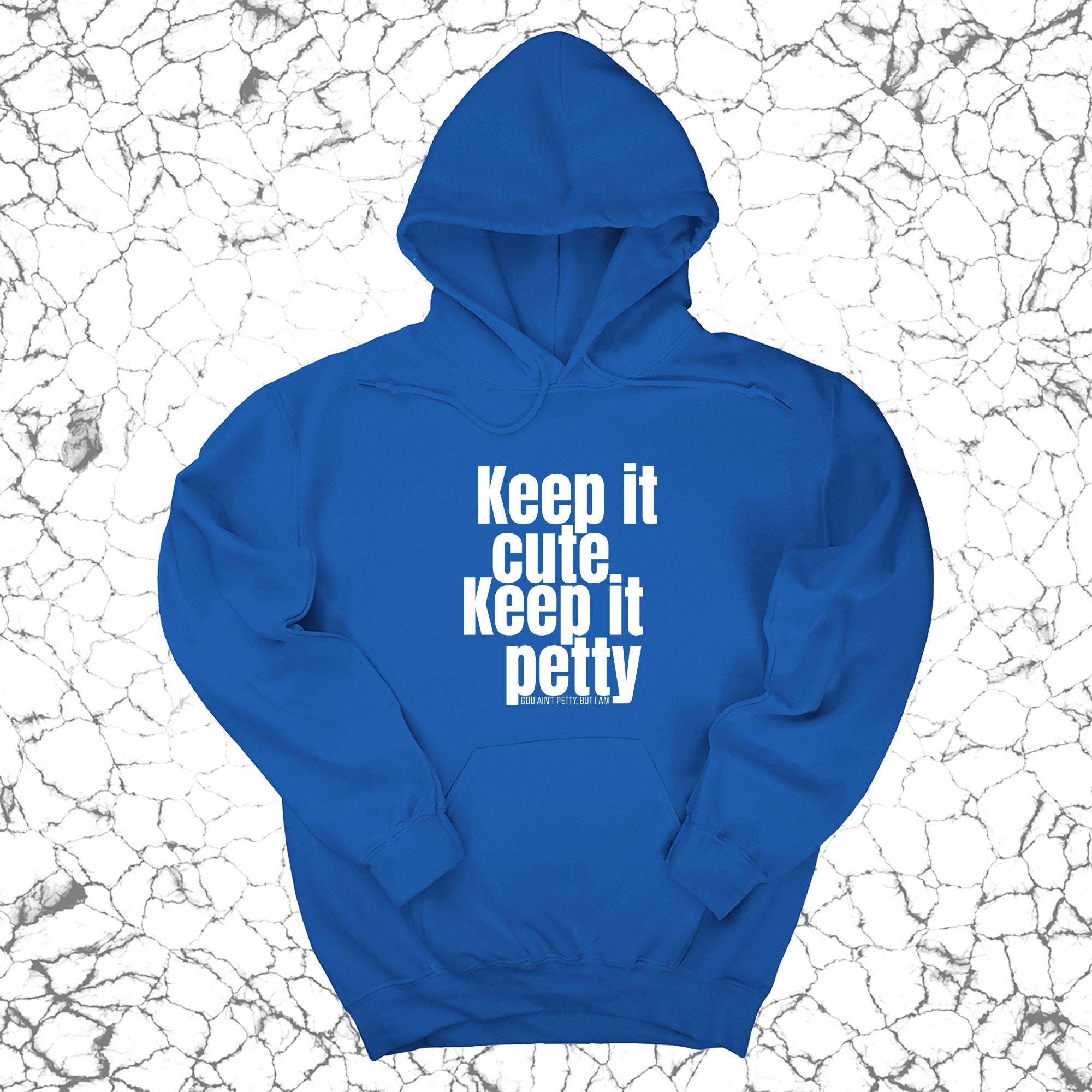 Keep It Cute, Keep It Petty Unisex Hoodie-Hoodie-The Original God Ain't Petty But I Am