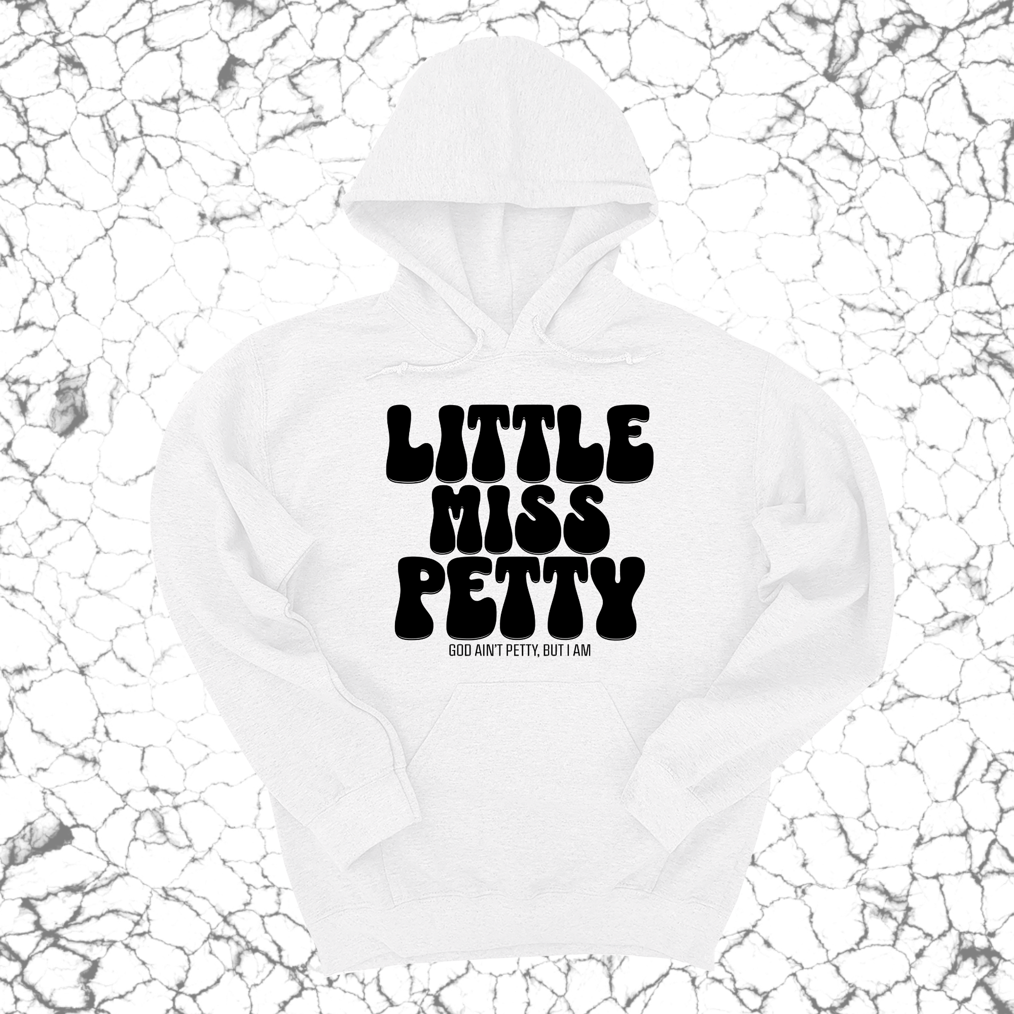 Little Miss Petty Unisex Hoodie-Hoodie-The Original God Ain't Petty But I Am