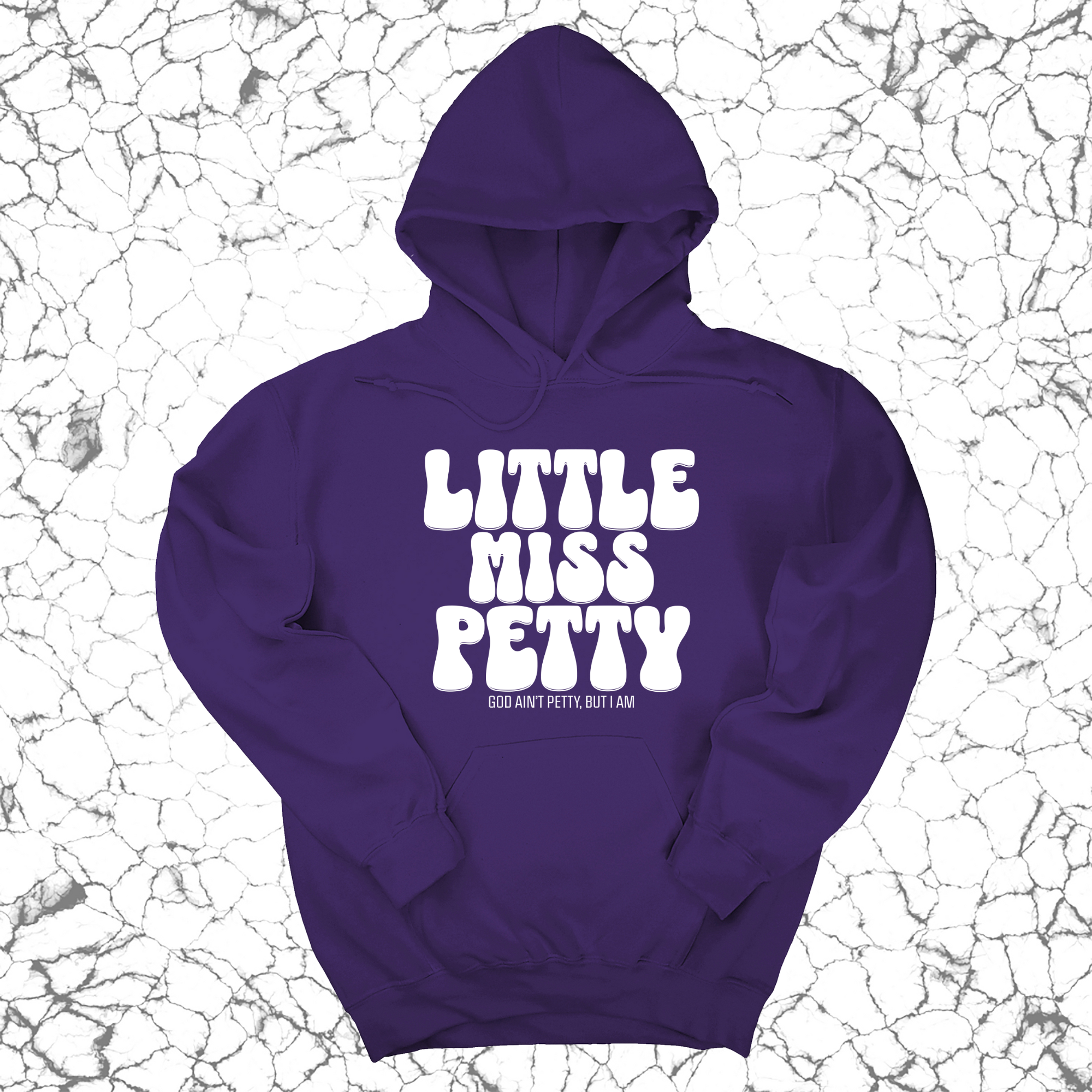 Little Miss Petty Unisex Hoodie-Hoodie-The Original God Ain't Petty But I Am