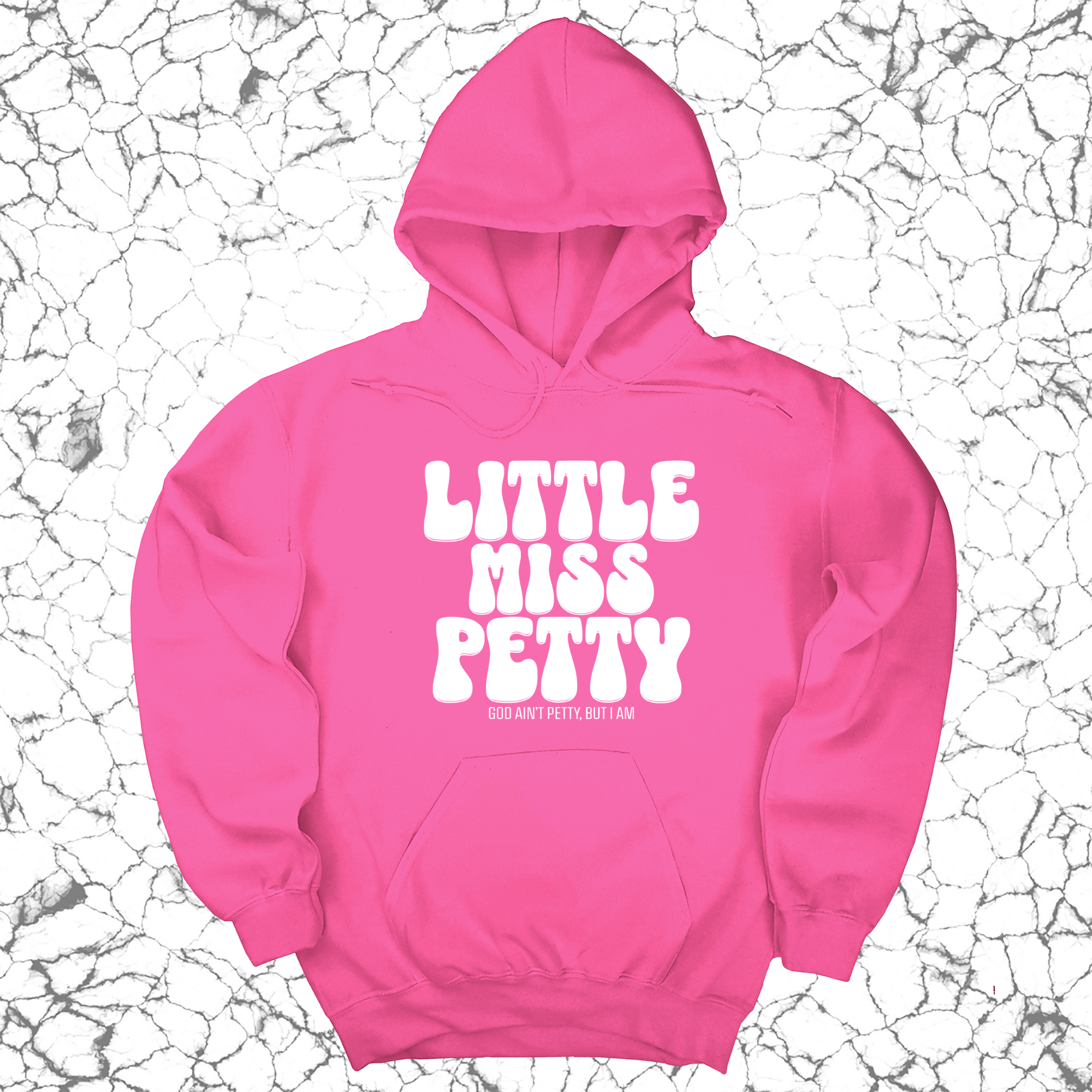 Little Miss Petty Unisex Hoodie-Hoodie-The Original God Ain't Petty But I Am