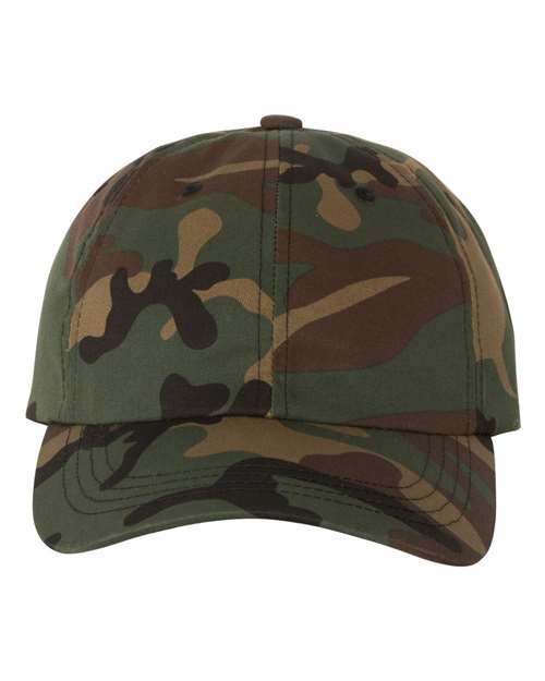 Logo Camo Dad Hat (ISS) (CUSTOMS)-T-Shirt-The Original God Ain't Petty But I Am