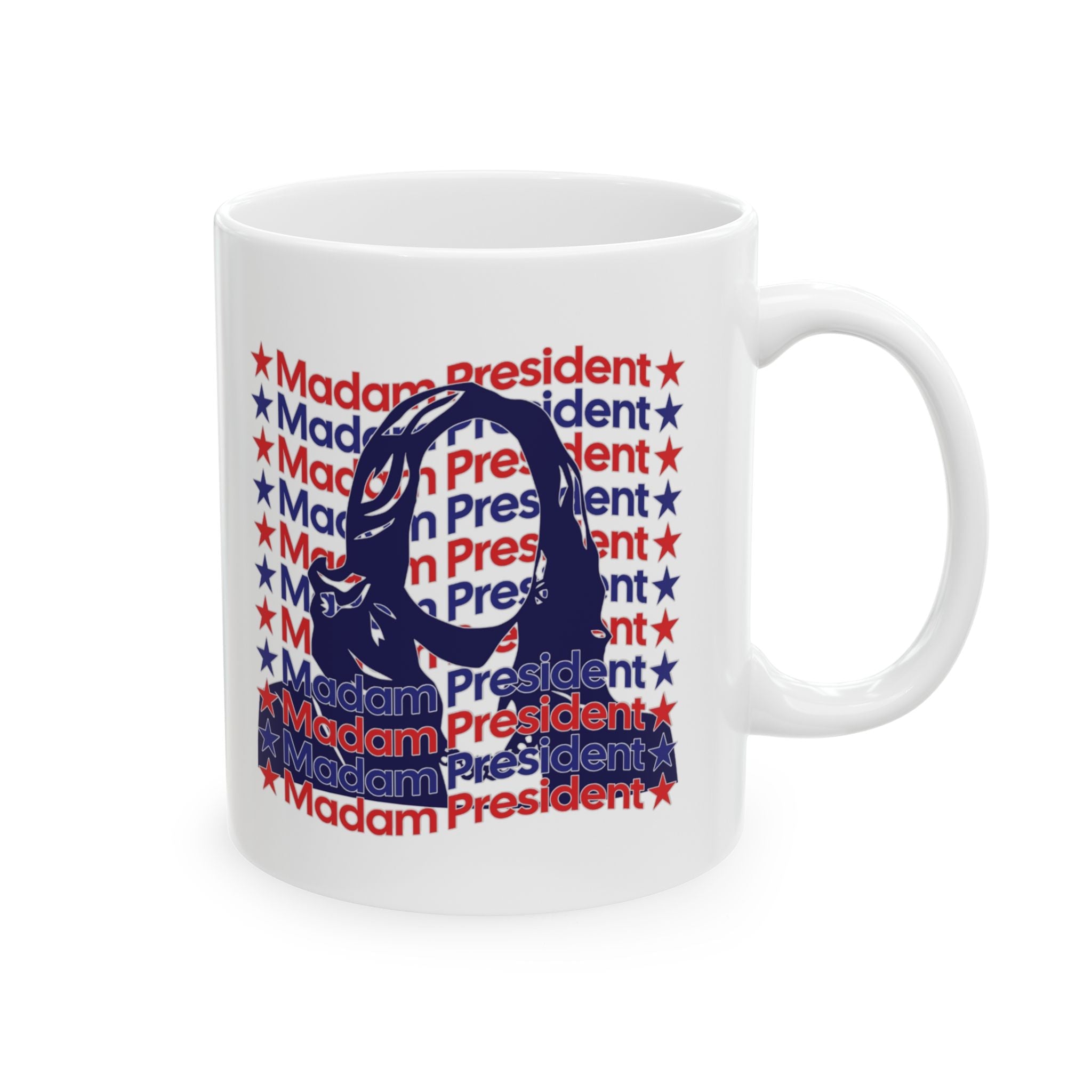 Madam President Mug 11oz (Graphic)-Mug-The Original God Ain't Petty But I Am