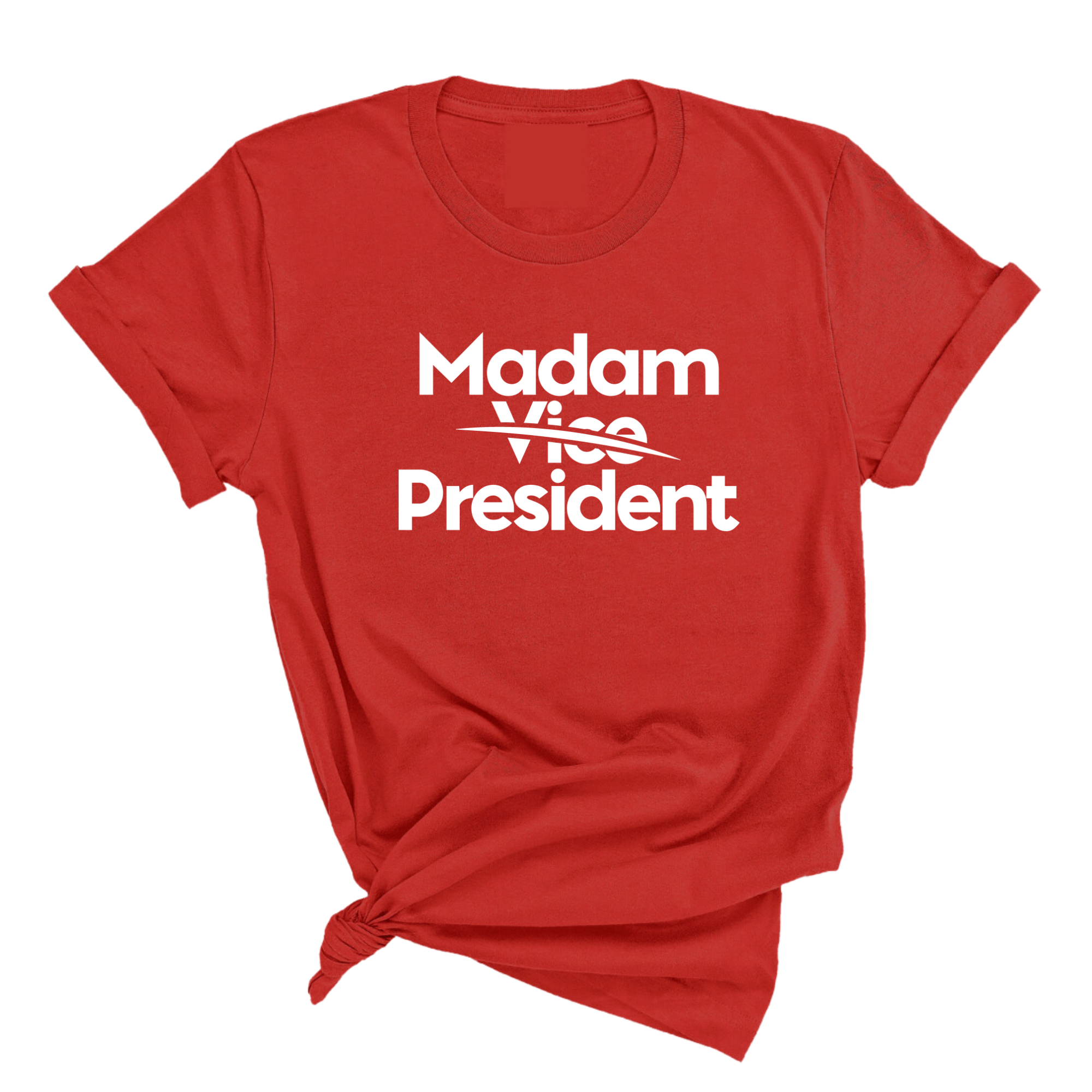 Madam Vice President Unisex Tee-T-Shirt-The Original God Ain't Petty But I Am