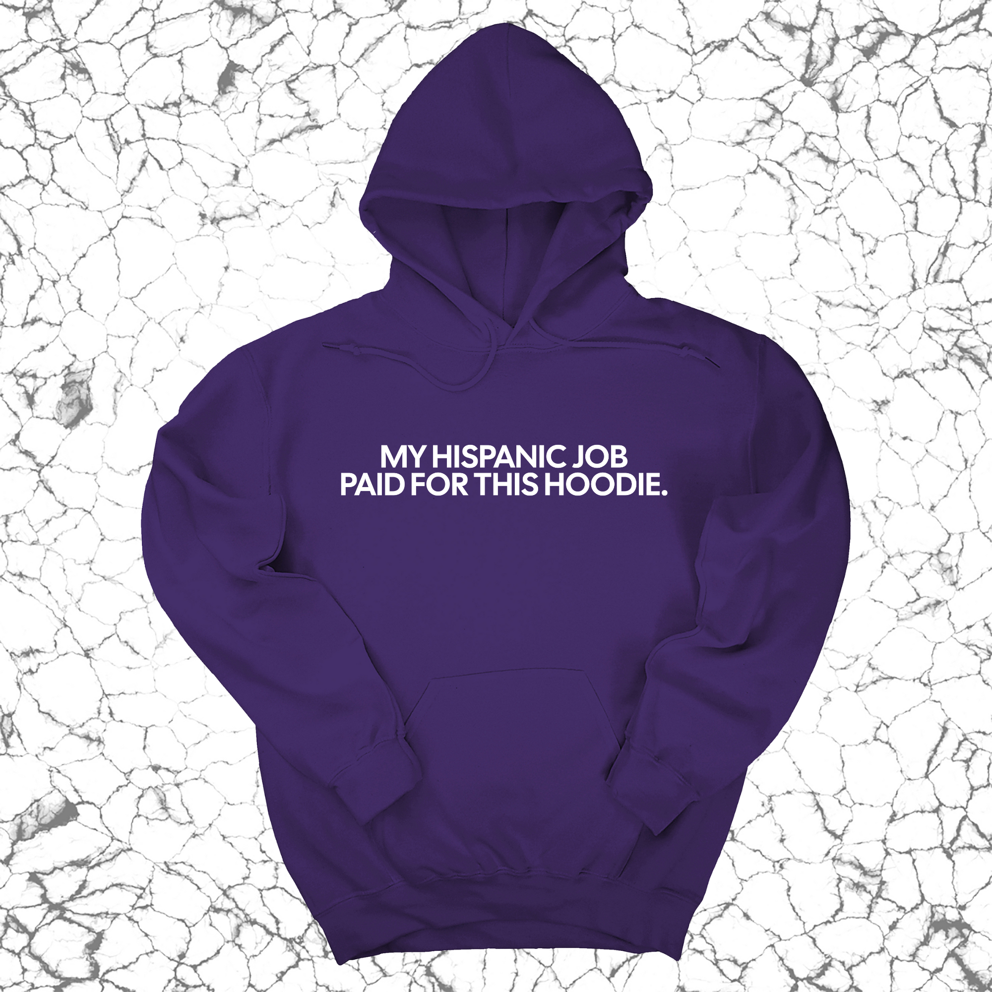 My Hispanic Job Paid For This Hoodie (Unisex Hoodie)-Hoodie-The Original God Ain't Petty But I Am