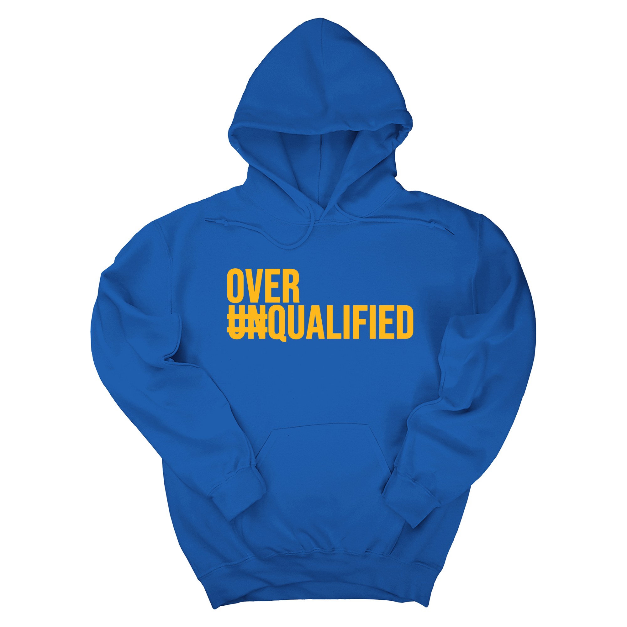 Over Qualified Unisex Hoodie-Hoodie-The Original God Ain't Petty But I Am