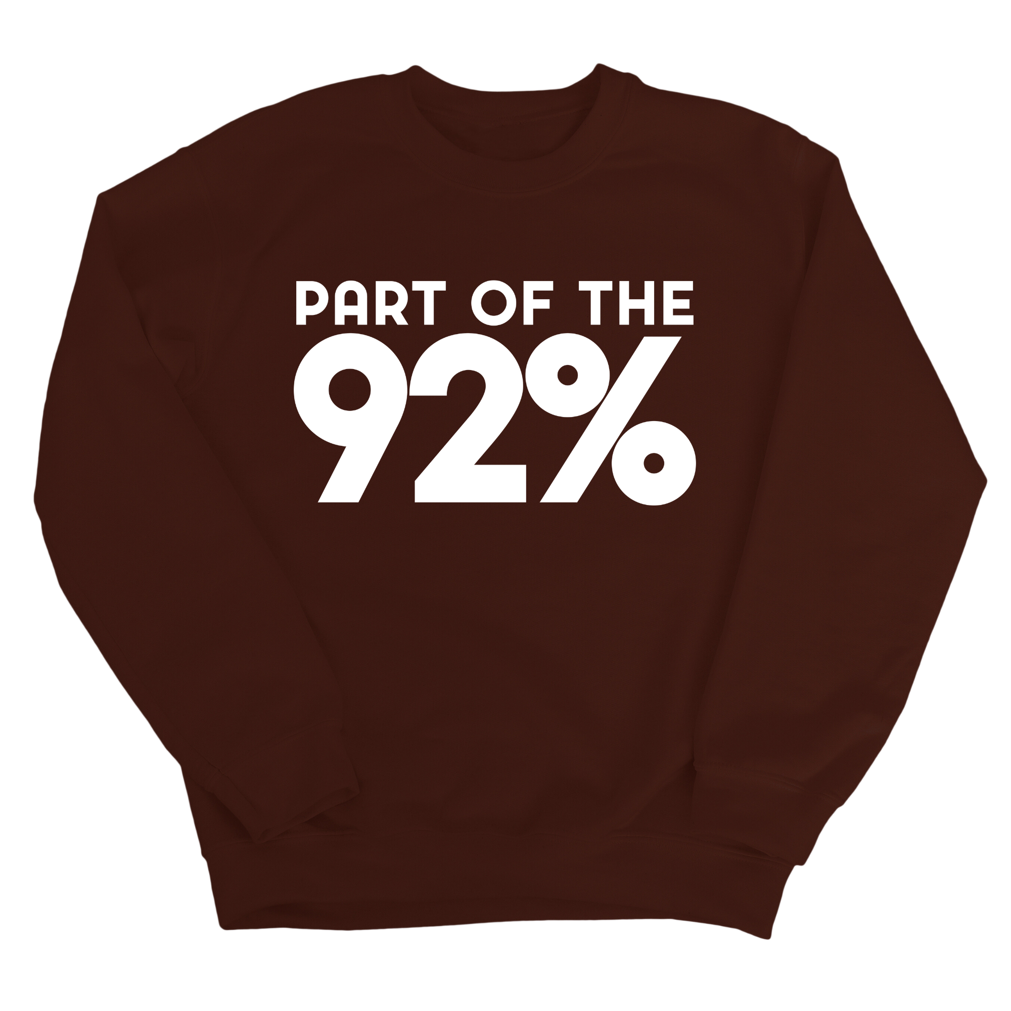 Part of the 92 Percent Unisex Sweatshirt-Sweatshirt-The Original God Ain't Petty But I Am