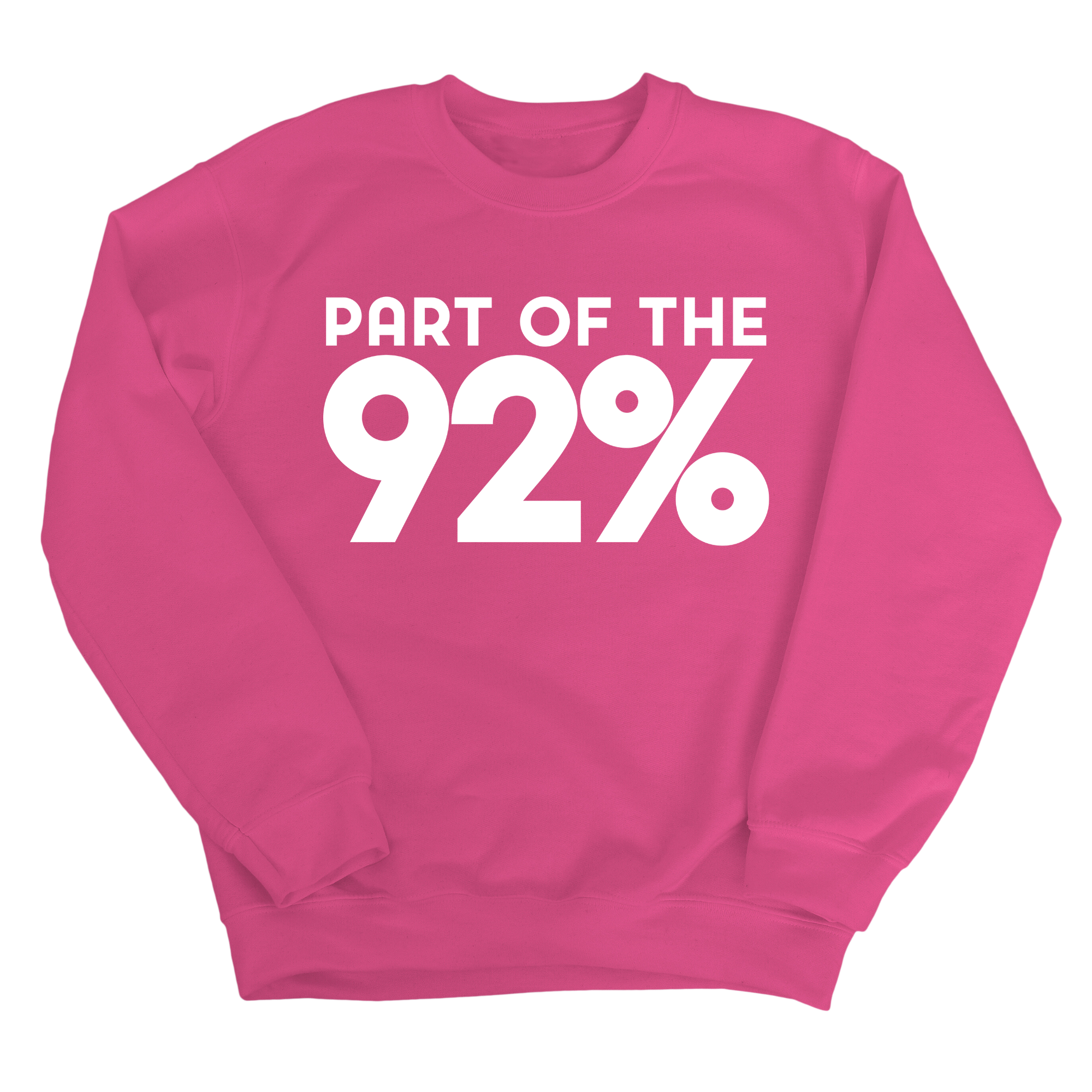 Part of the 92 Percent Unisex Sweatshirt-Sweatshirt-The Original God Ain't Petty But I Am