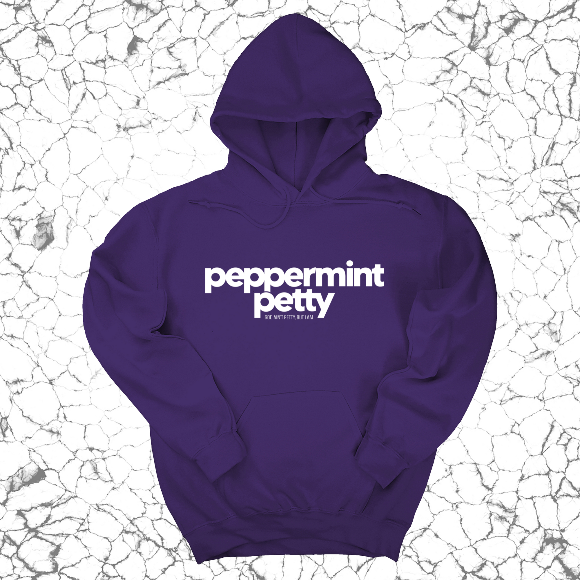 Peppermint Petty Unisex Hoodie-Hoodie-The Original God Ain't Petty But I Am