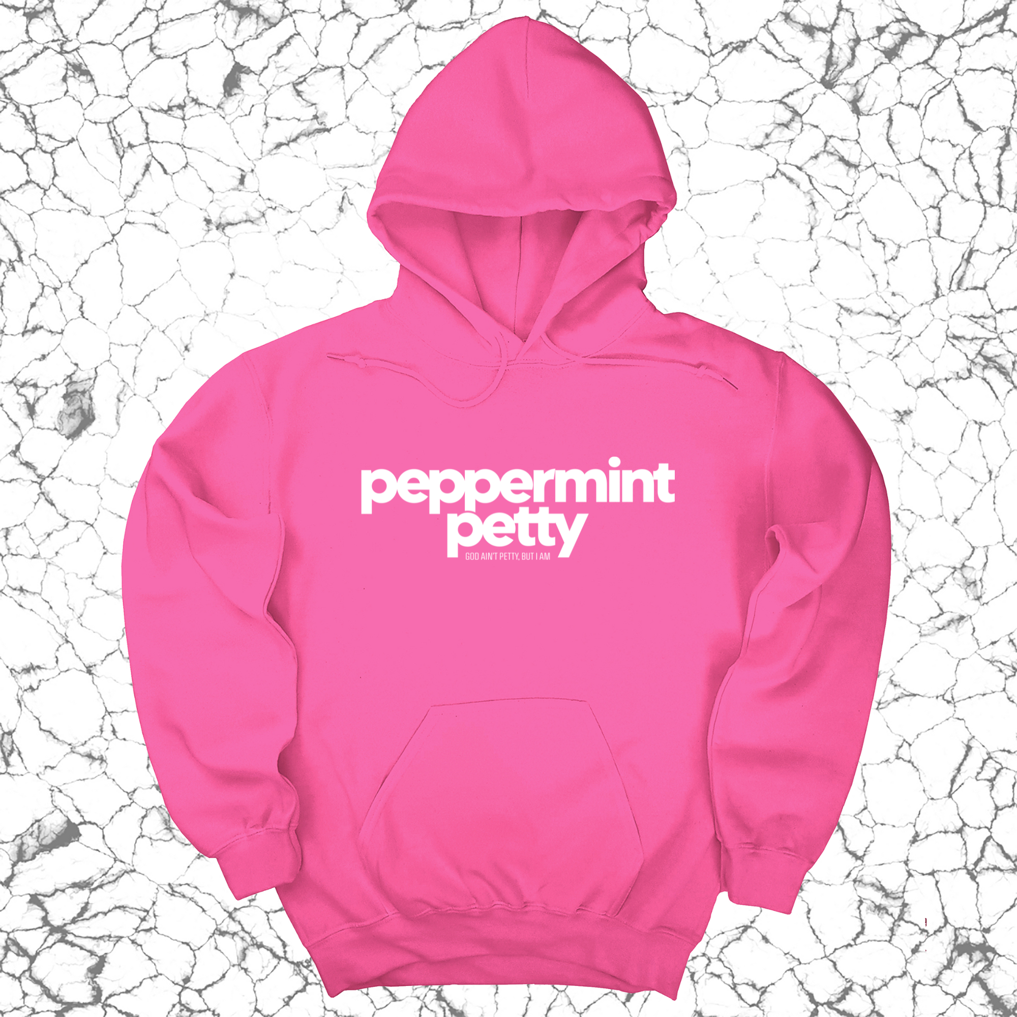 Peppermint Petty Unisex Hoodie-Hoodie-The Original God Ain't Petty But I Am