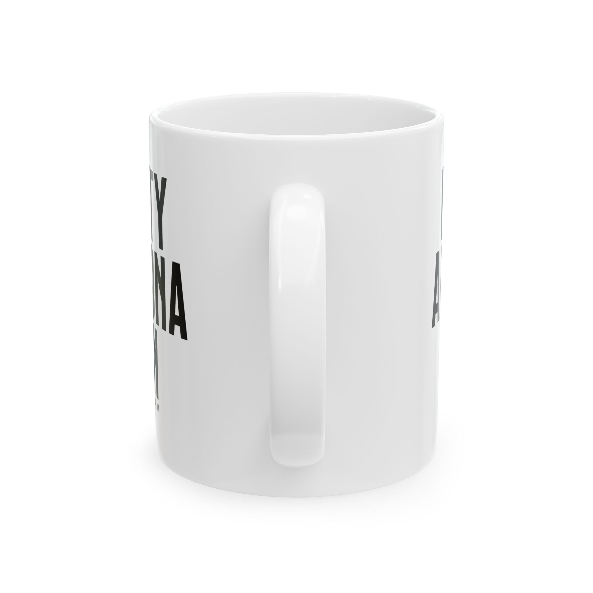 Petty Arizona Fan Mug 11oz (White & Black)-Mug-The Original God Ain't Petty But I Am