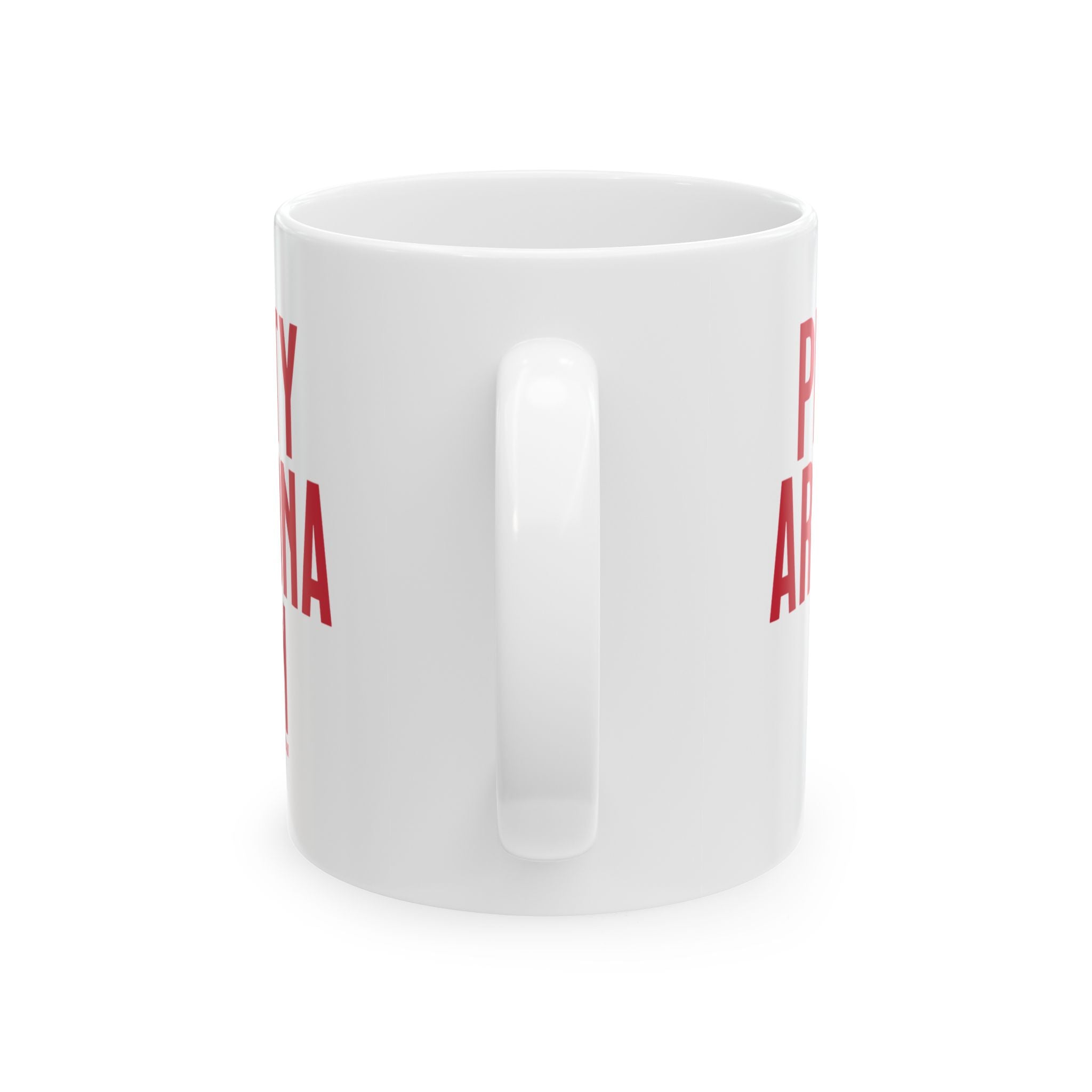 Petty Arizona Fan Mug 11oz (White & Red)-Mug-The Original God Ain't Petty But I Am