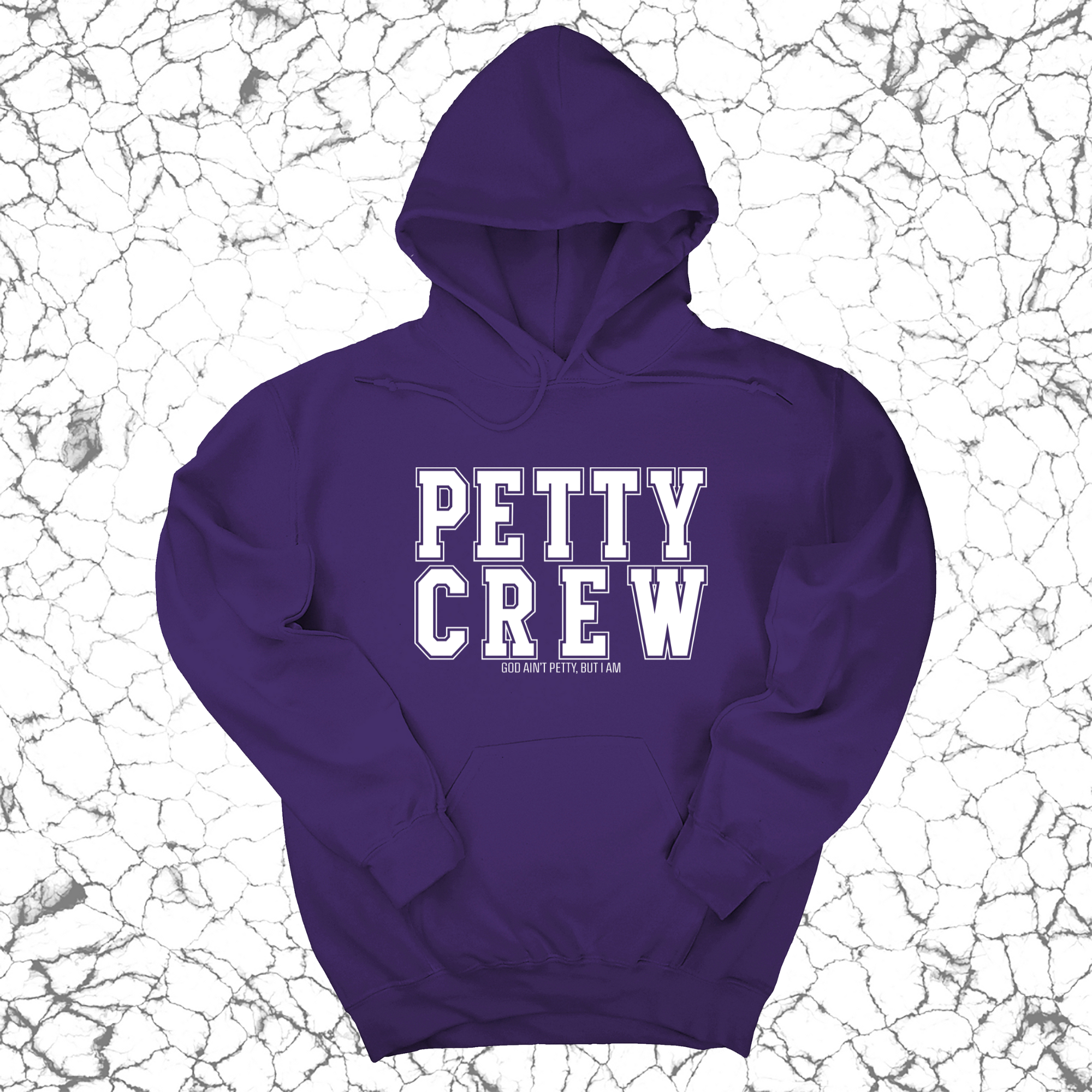 Petty Crew Unisex Hoodie-Hoodie-The Original God Ain't Petty But I Am