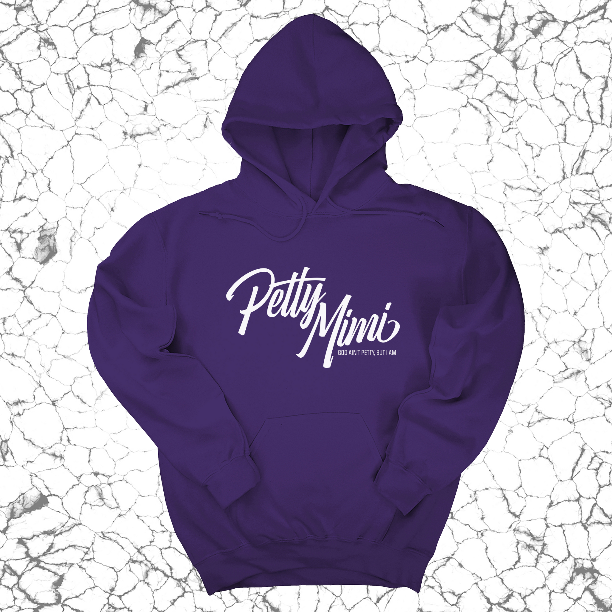 Petty Mimi Unisex Hoodie-Hoodie-The Original God Ain't Petty But I Am