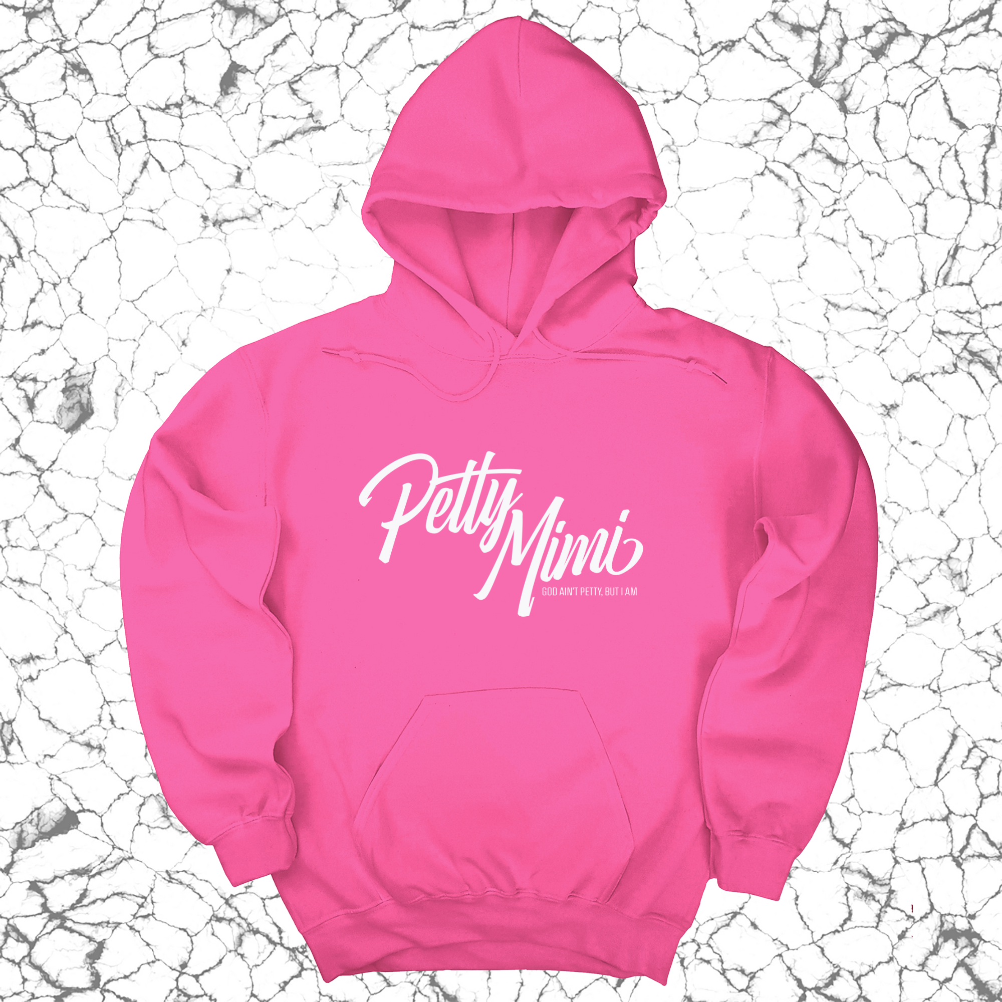 Petty Mimi Unisex Hoodie-Hoodie-The Original God Ain't Petty But I Am